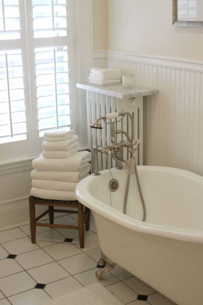 Просто фото: Хранение полотенец в ванной