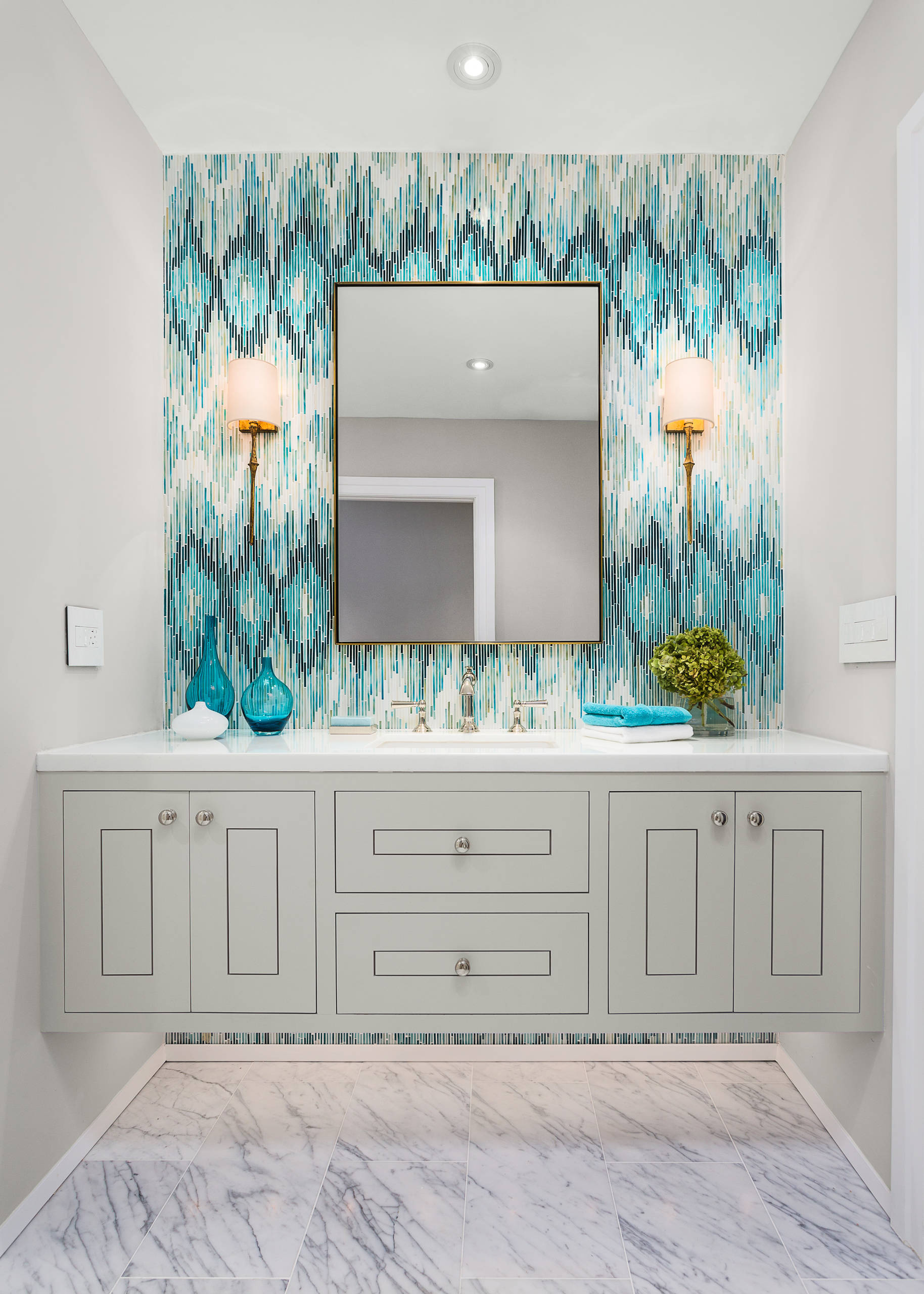 Фотоохота: 93 идеи для освещения зеркала в ванной комнате