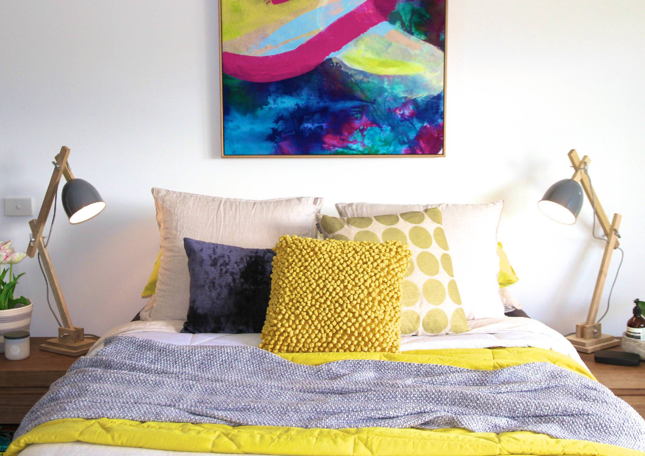 Фотоохоота: 101 идея для стены за изголовьем кровати