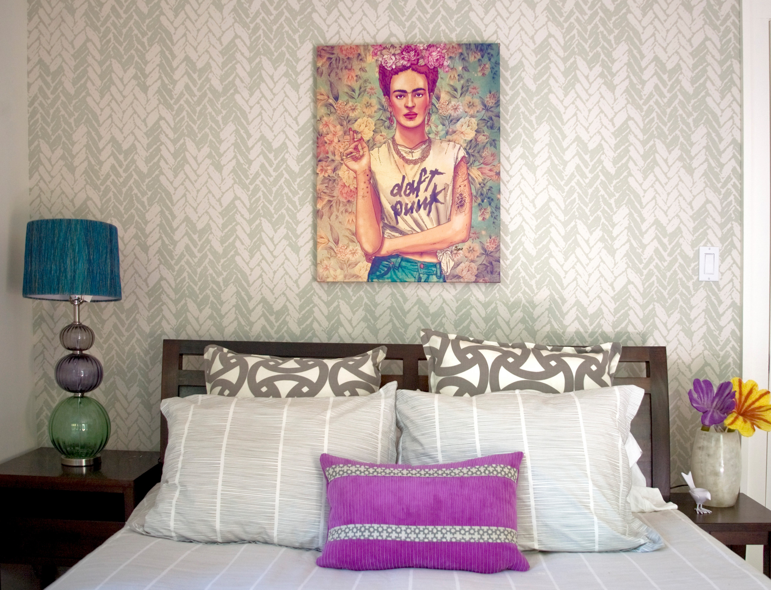 Фотоохоота: 101 идея для стены за изголовьем кровати