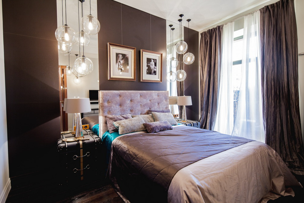 Houzz тур: «Женский» лофт с акцентами ар деко