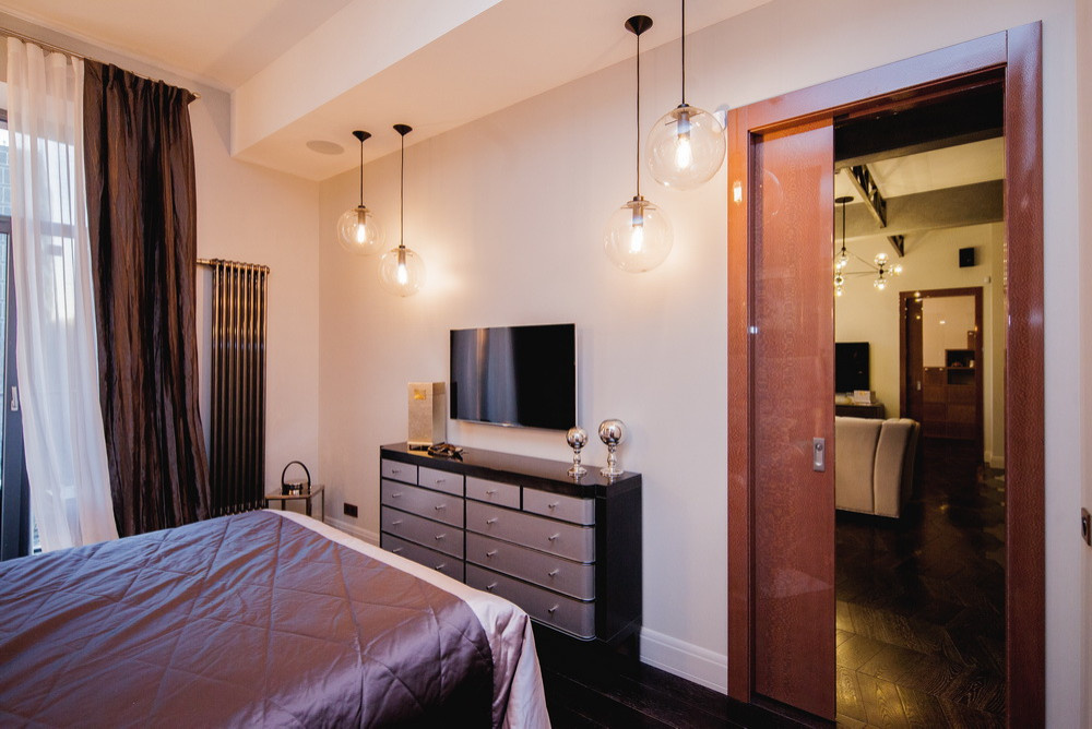 Houzz тур: «Женский» лофт с акцентами ар деко