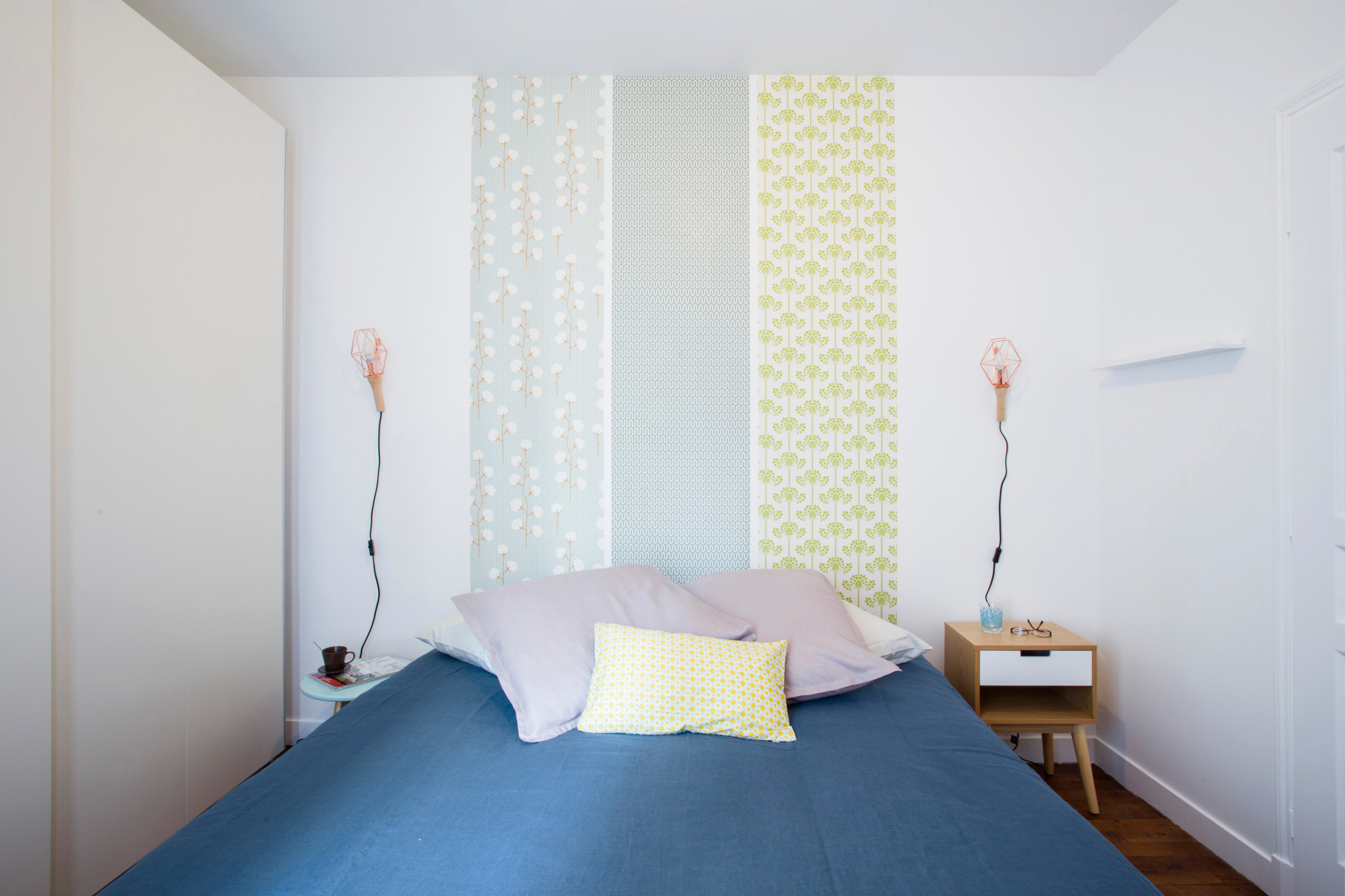 Просто фото: Изголовье кровати своими руками — 26 идей