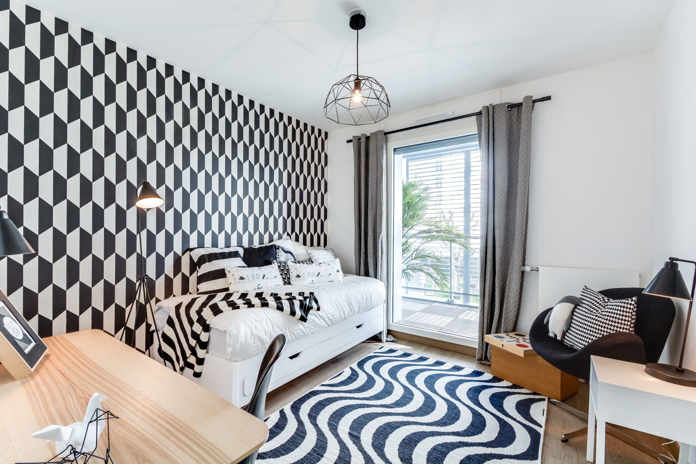 Спальня в стиле Хай Тек