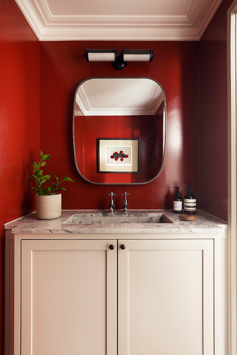 Просто фото: Санузлы сложных оттенков