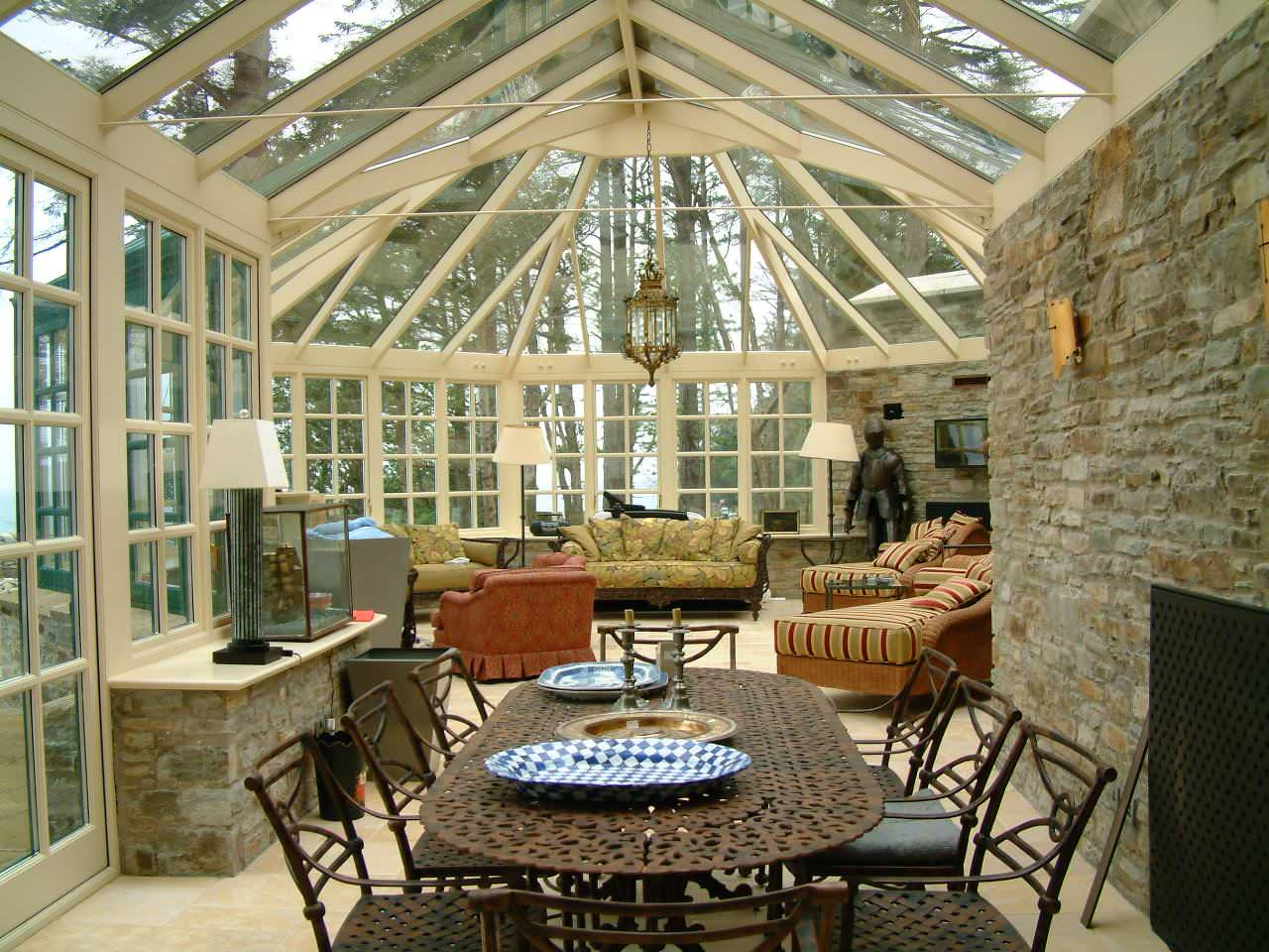 Вопрос: Сад, интерьер и зимний сад — как их связать воедино