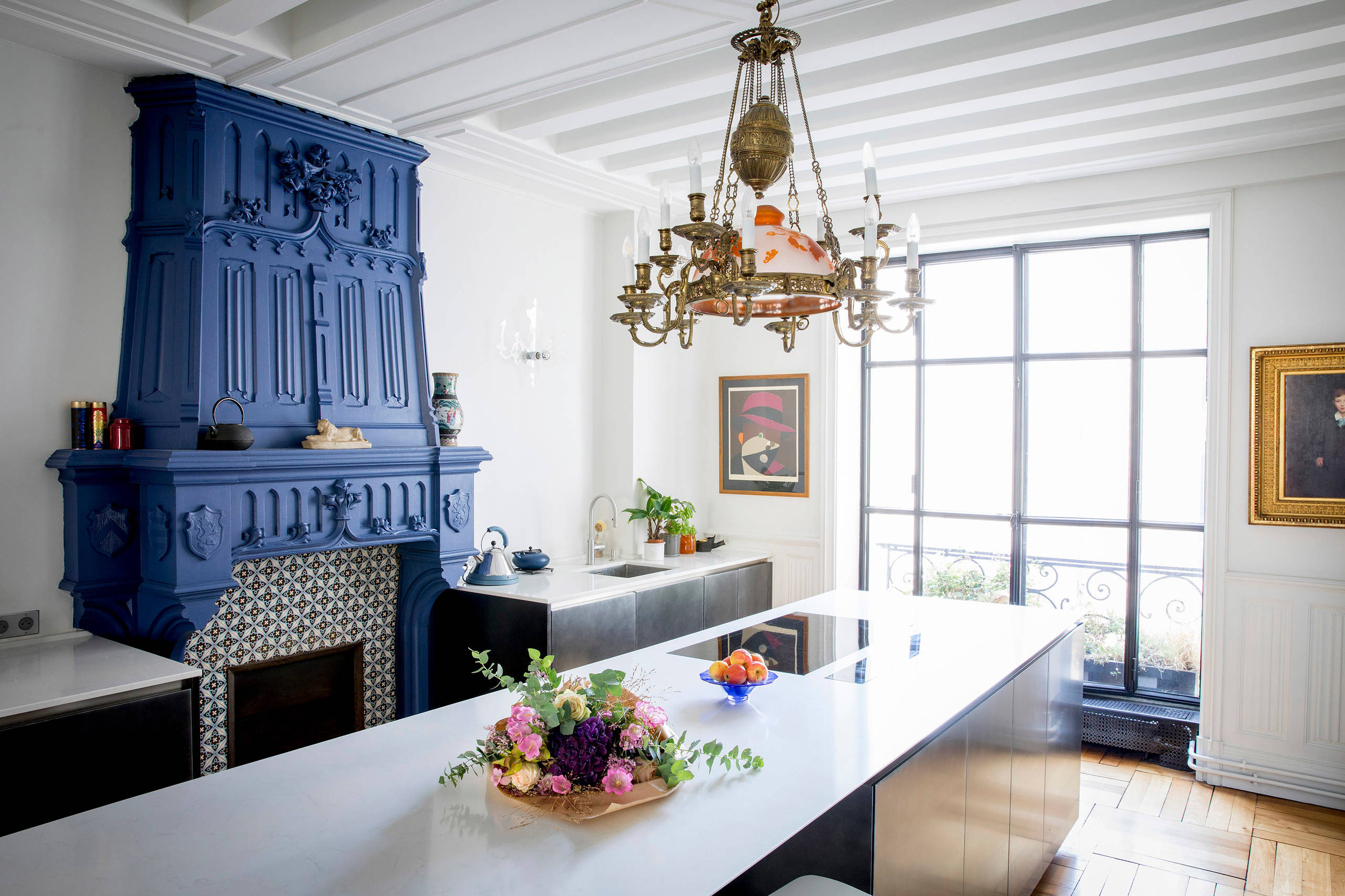 Только фото: 27 кухонь, где все дело — в орнаментах