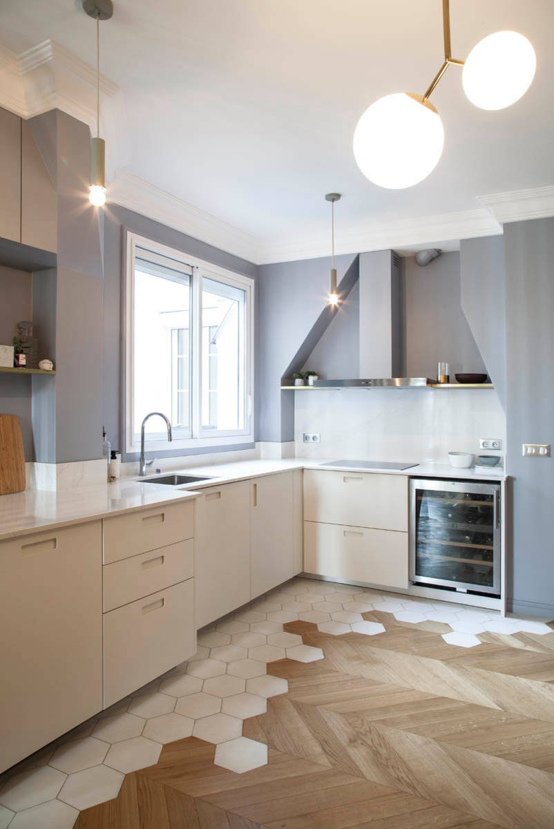 Кухни: 21 раскладной стол — до и после трансформации