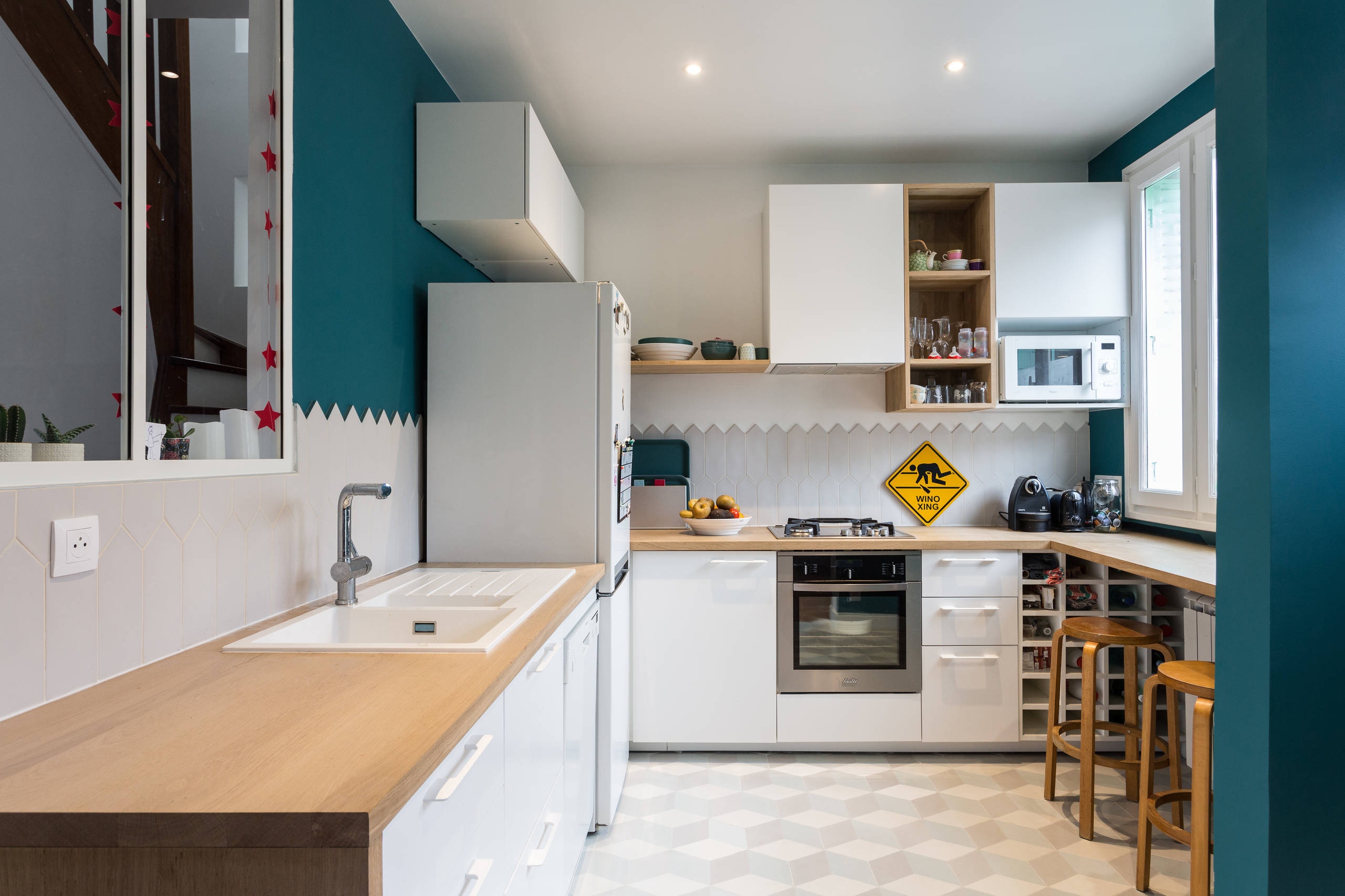 Только фото: 27 кухонь, где все дело — в орнаментах