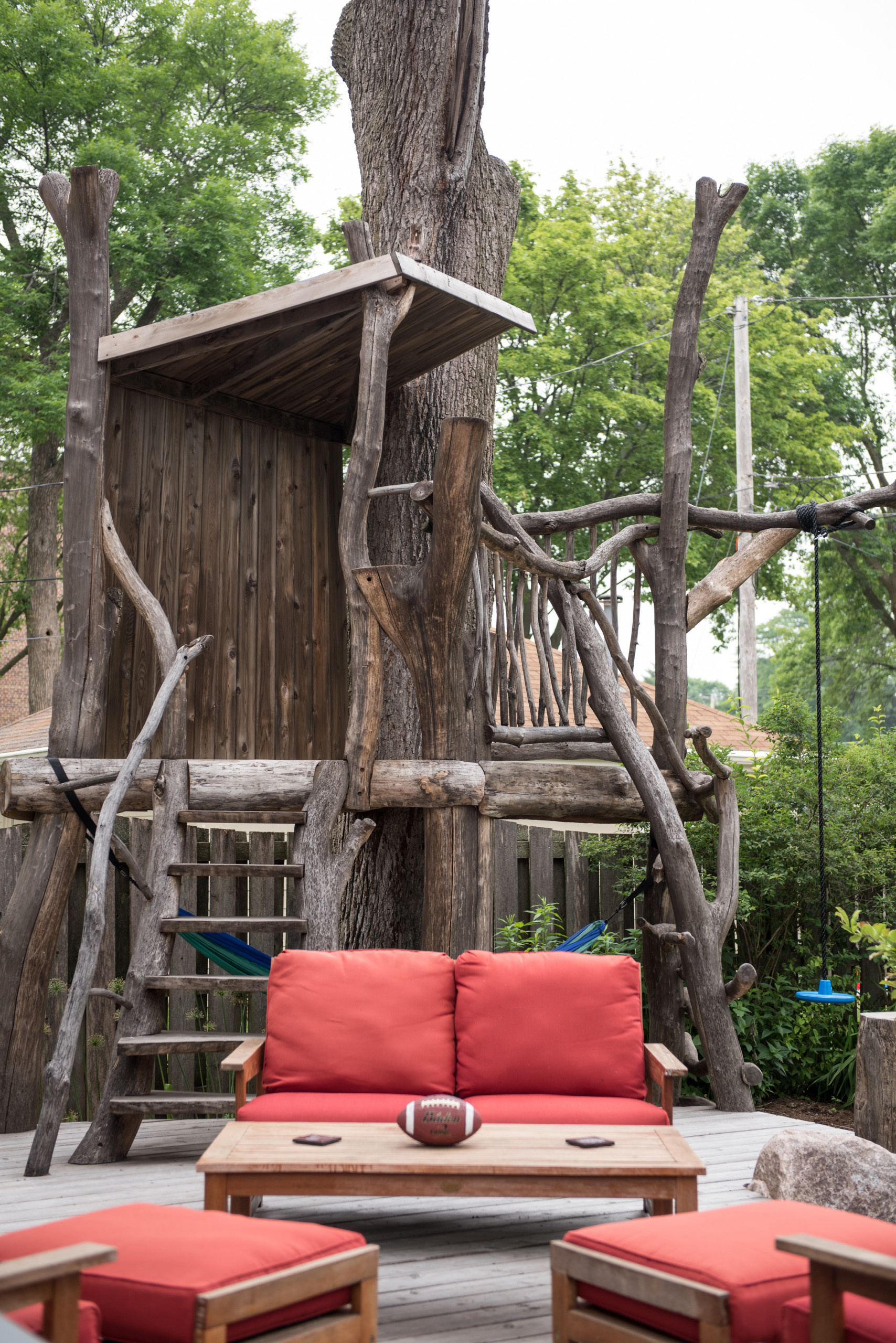 Фотоохота: 67 идей для дачных качелей