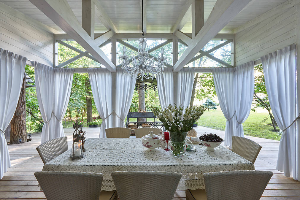 Фотоохота: Места для отдыха — 22 веранды и перголы