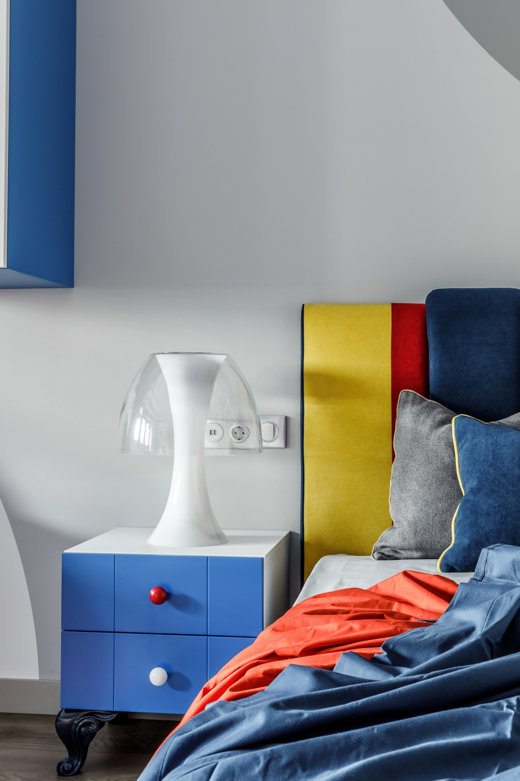 Детская недели: Комната мальчика по мотивам русского авангарда