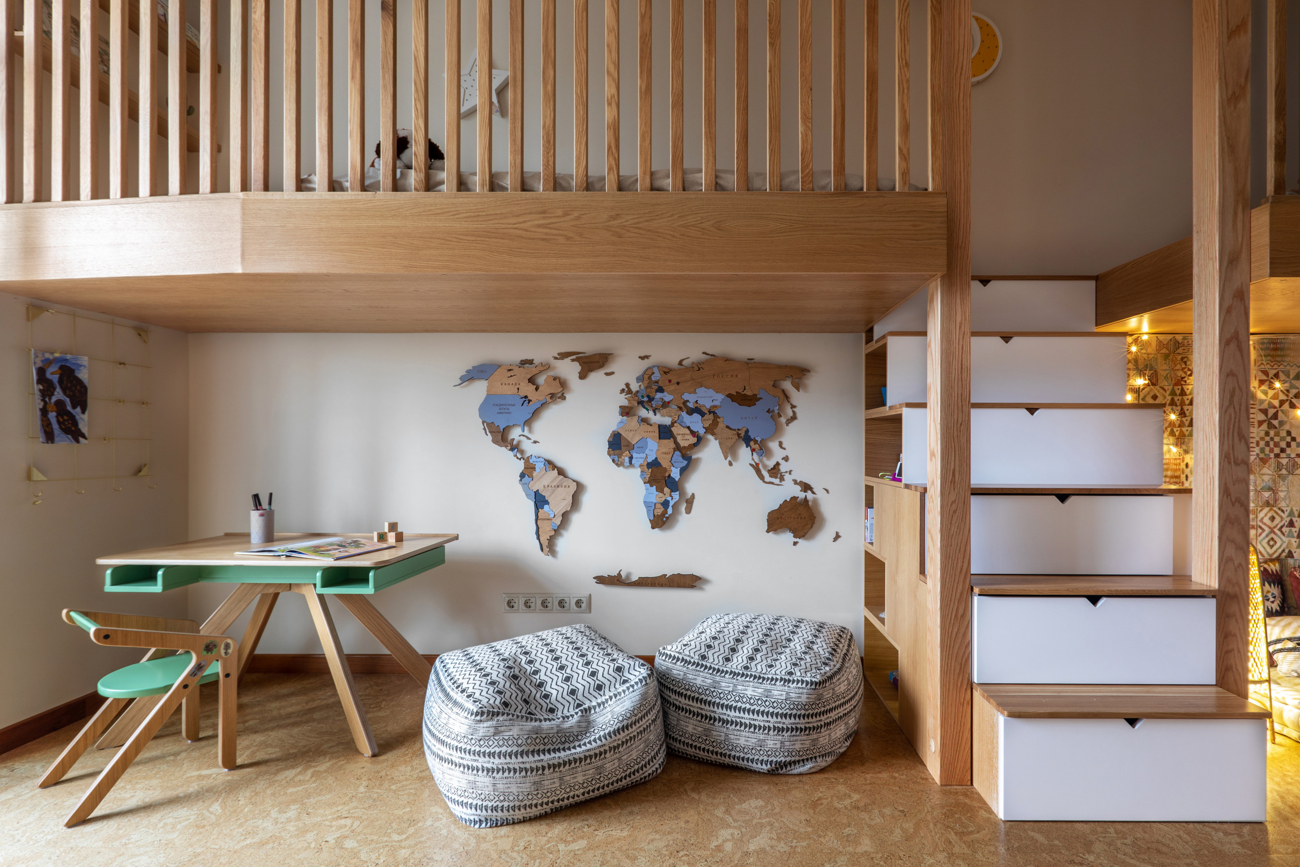 Проект недели: Детская комната в индейском стиле