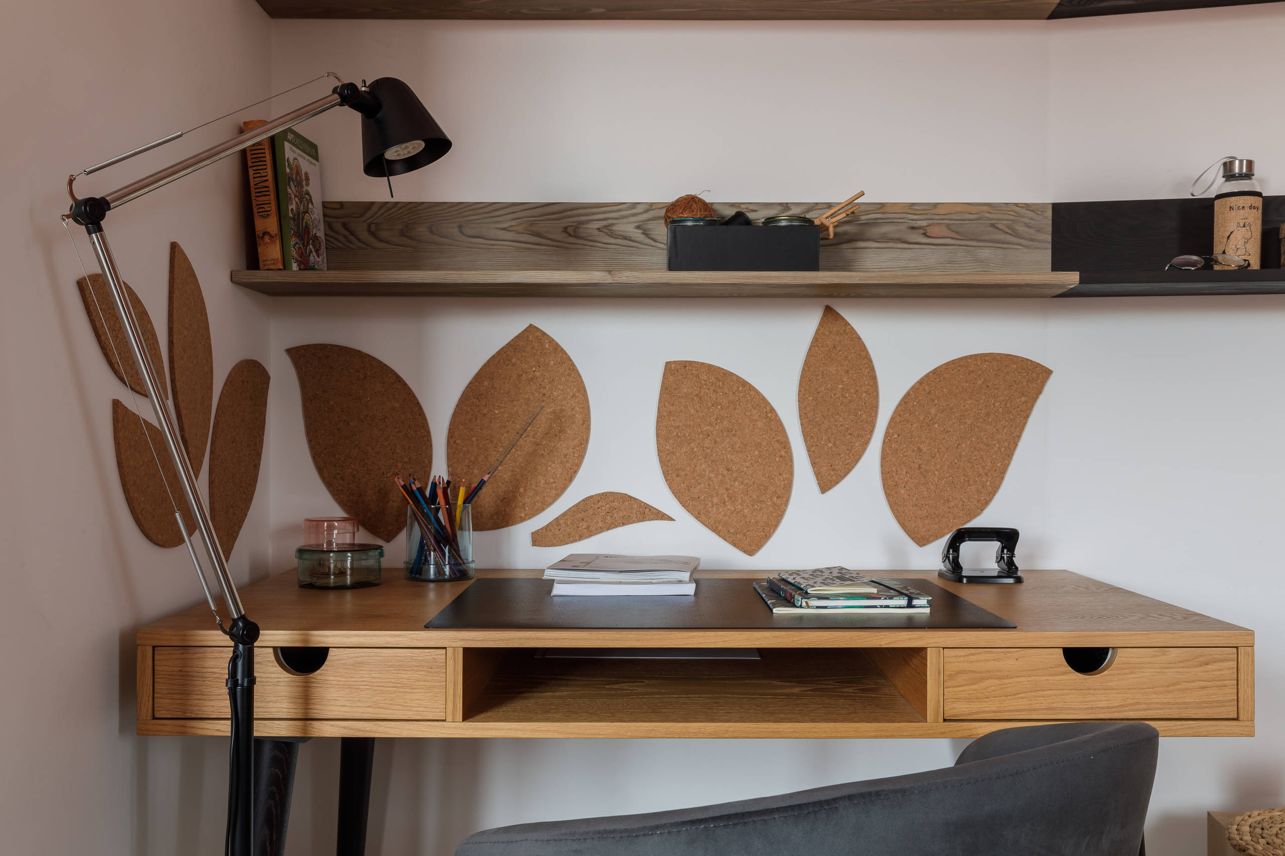 Проект недели: Детская для девочки — с цветами и Микки Маусом