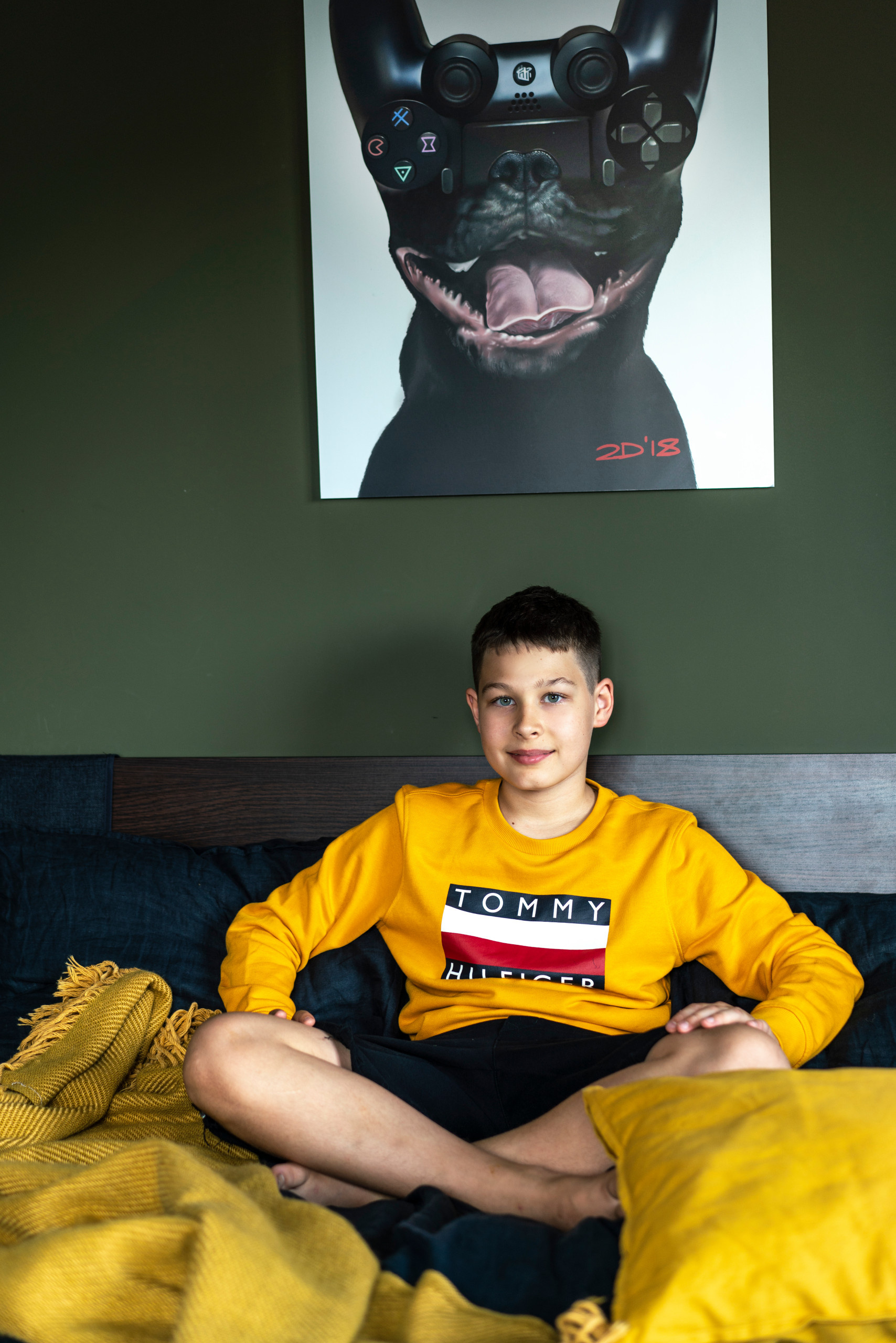 В гостях: Яркий дом для семьи с тремя детьми