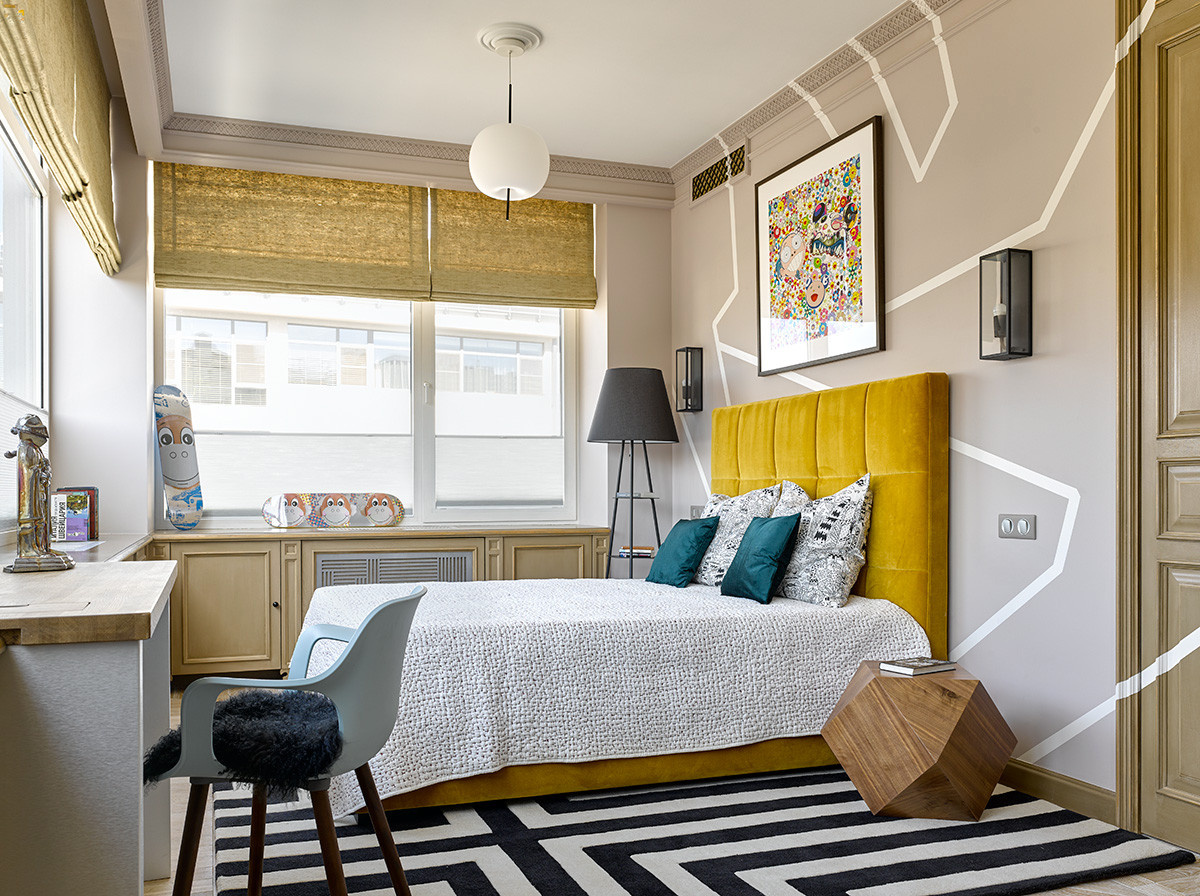 Houzz тур: Интерьер с ярким характером — без перепланировки