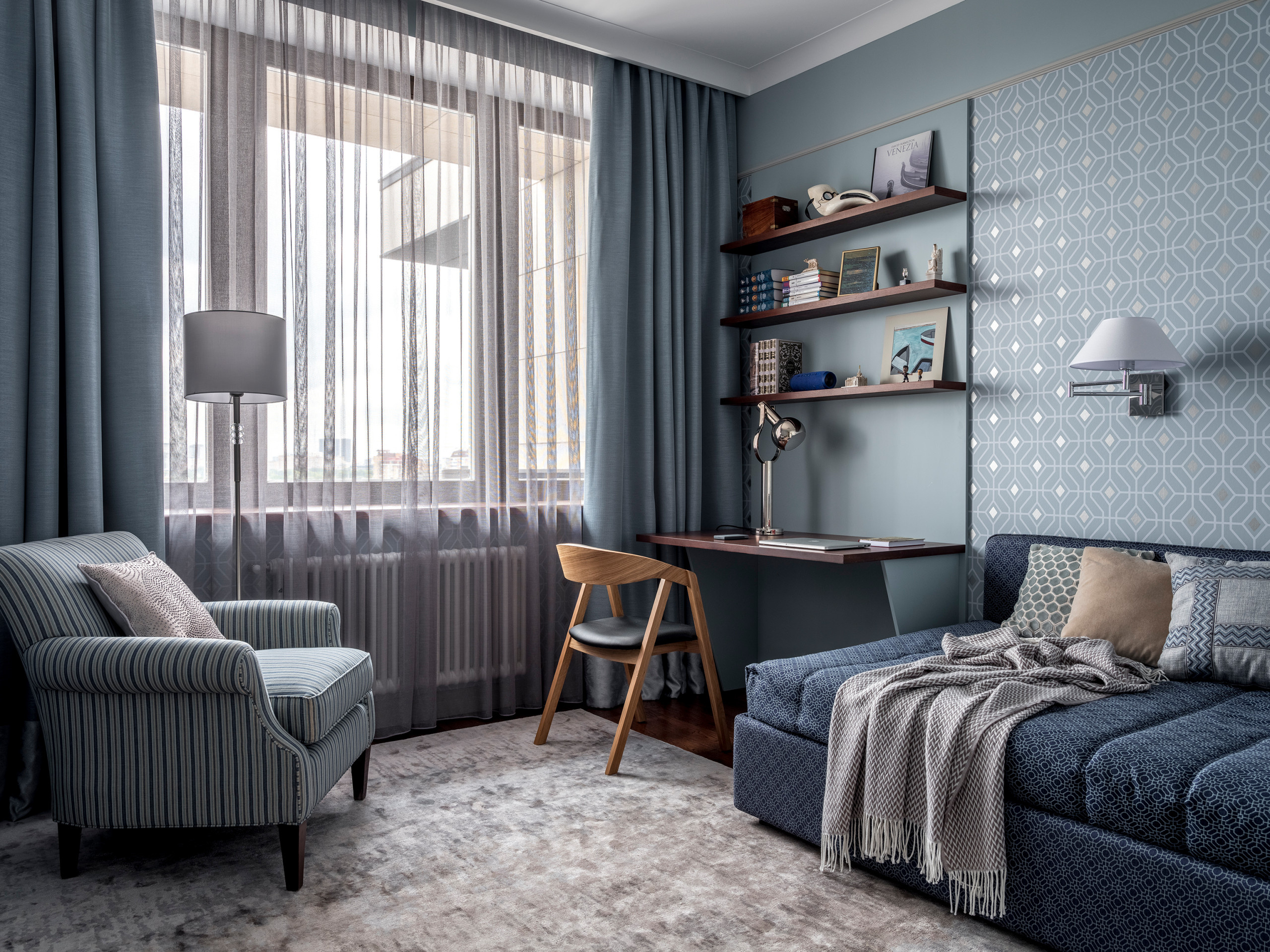 Houzz тур: Как из трешки сделать две детские, спальню и гостиную