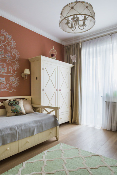 Houzz тур: Романтичный фьюжн в квартире для большой семьи