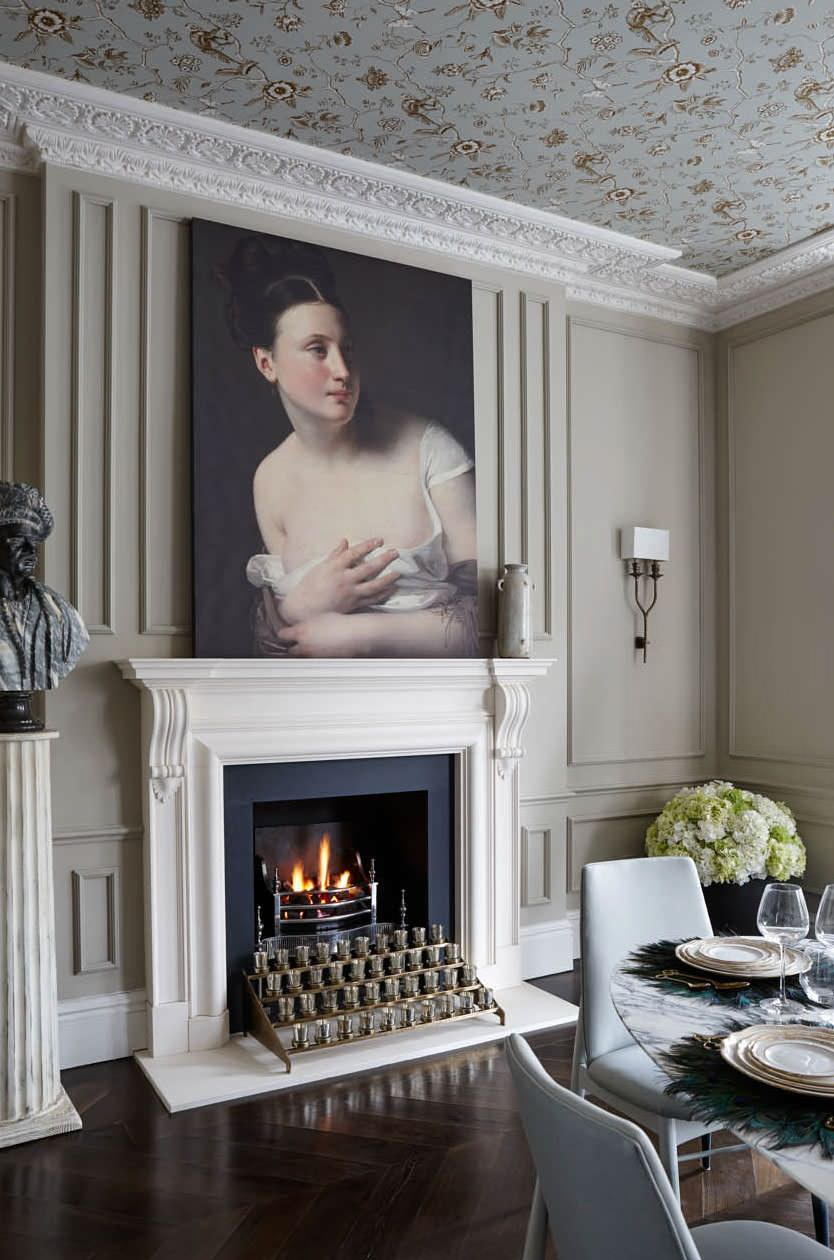 Инструкция Houzz: Как клеить обои на потолок