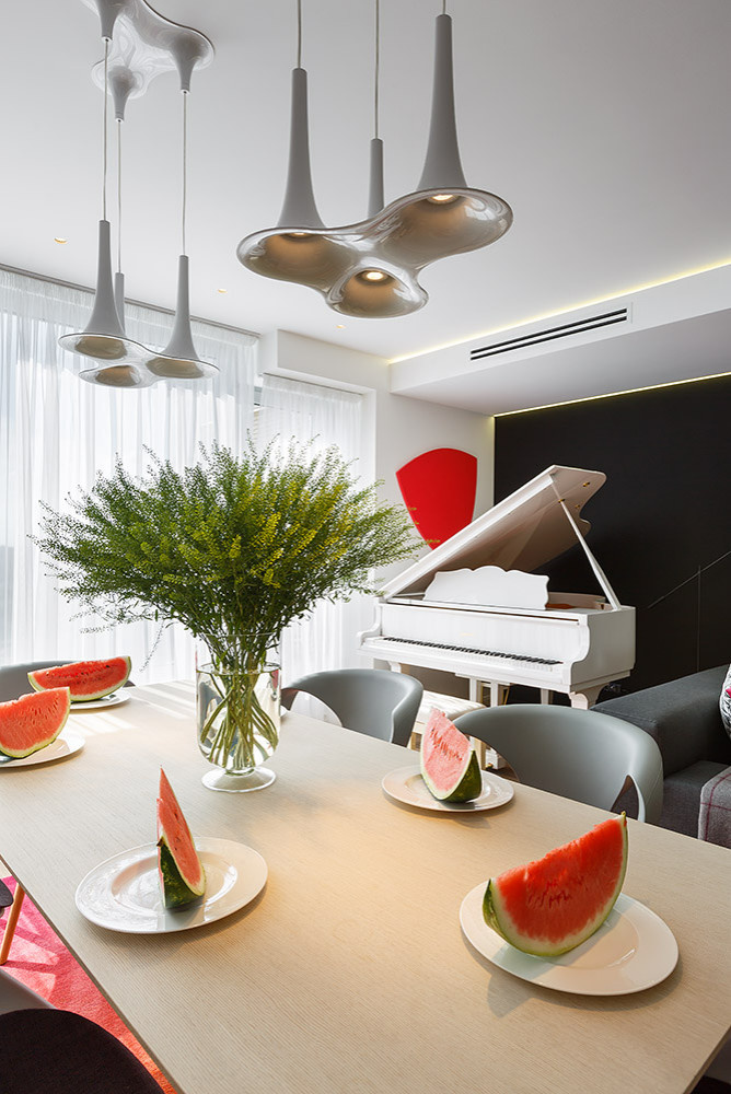 Фотоохоота: 93 идеи для освещения обеденного стола