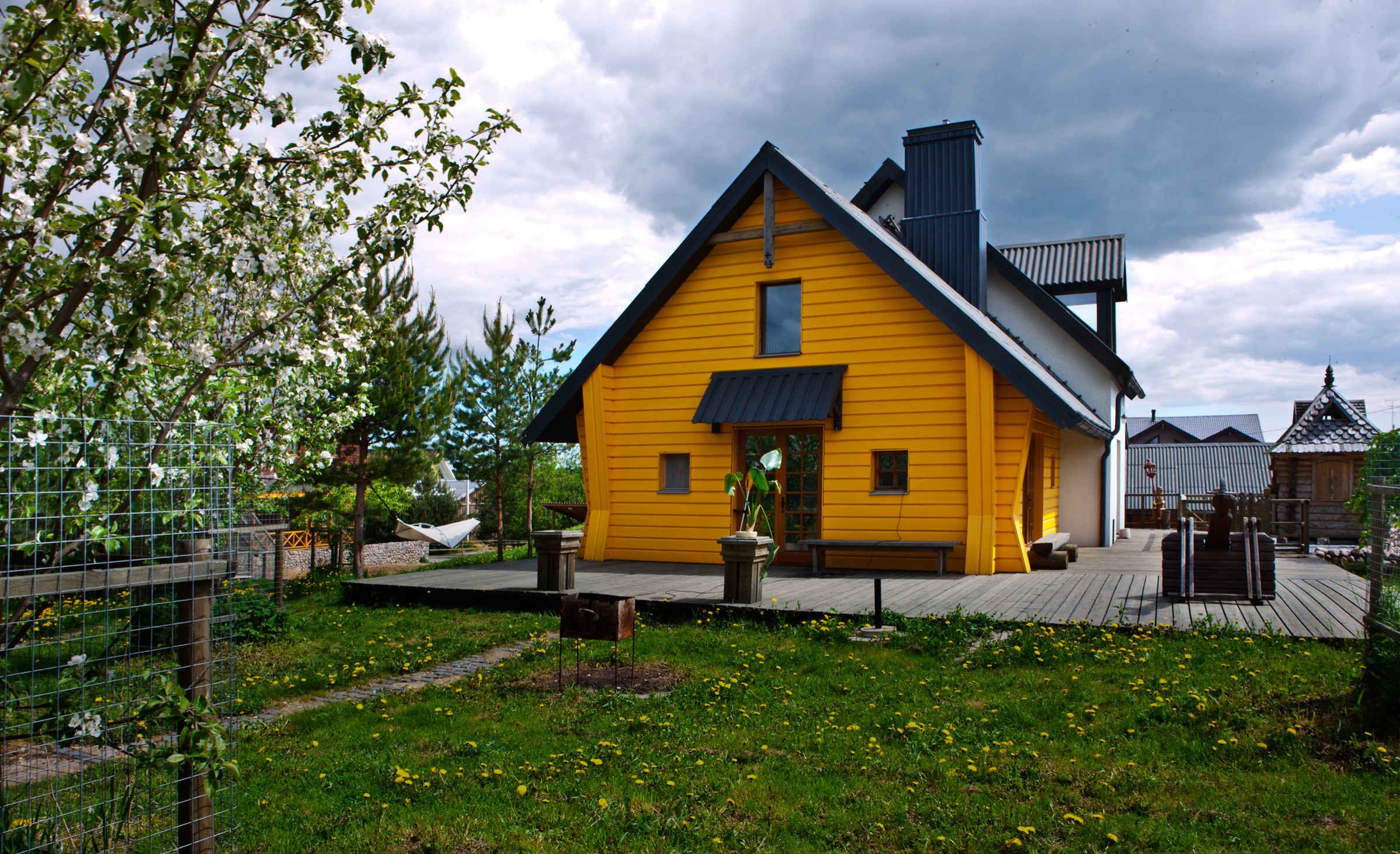 Вопрос: Сколько этажей должно быть у дачи