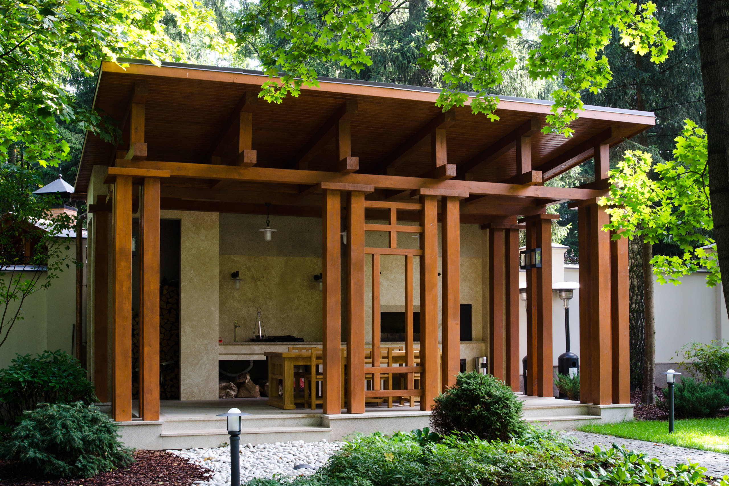 Проект недели: Регулярный и пейзажный сад на лесном участке