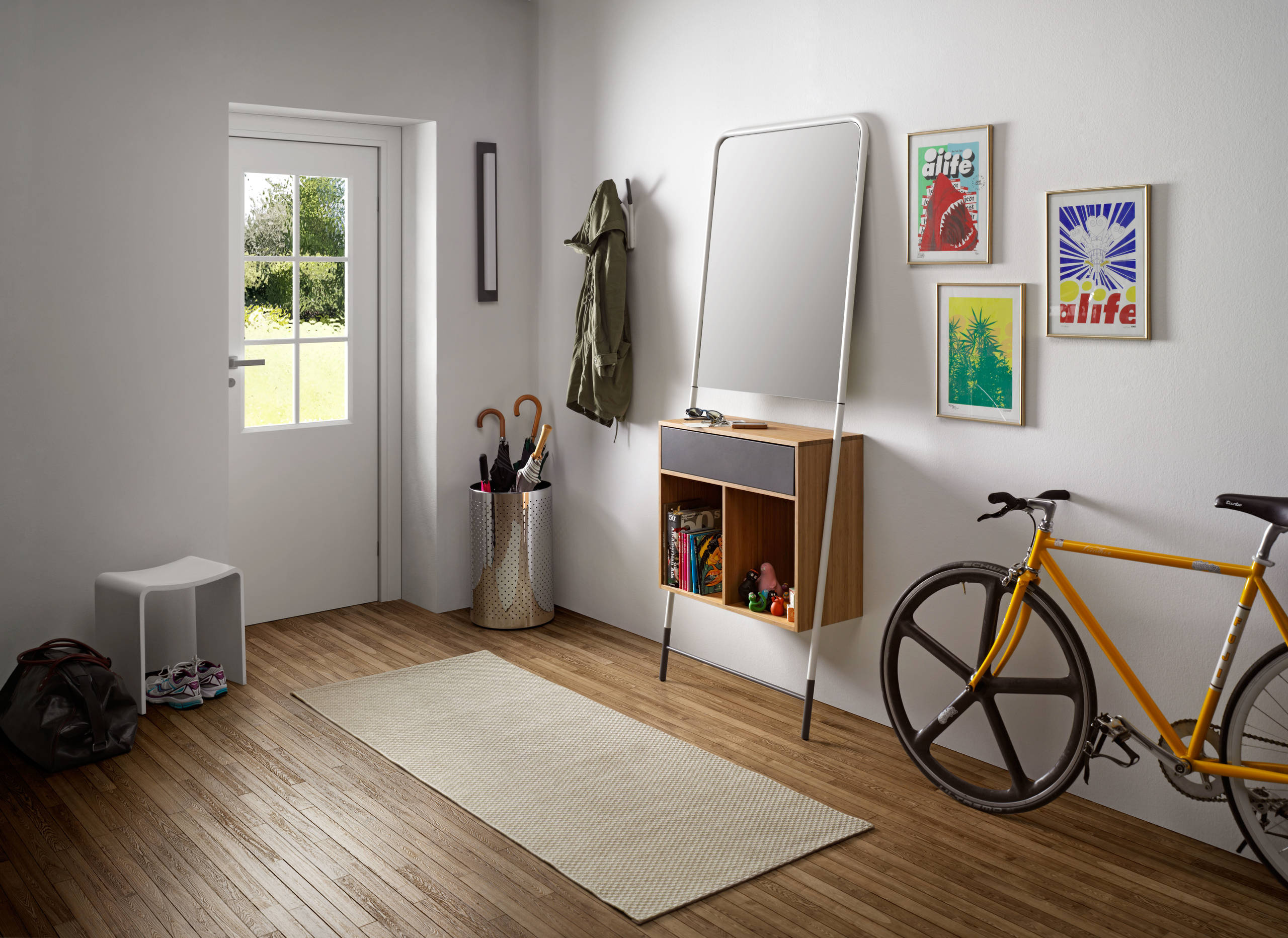 С миру по идее: Как организовать хранение в маленькой прихожей