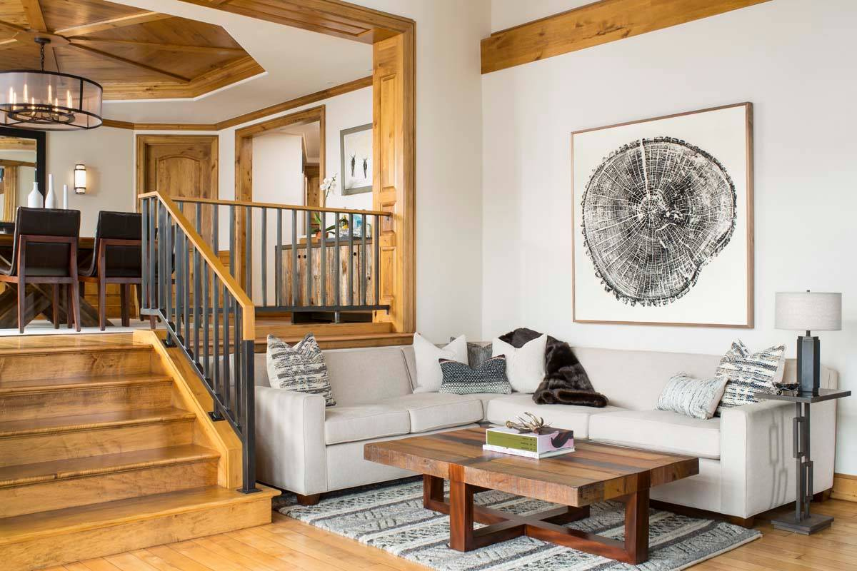 Микротренд: Как прописать спилы и срезы дерева в интерьере