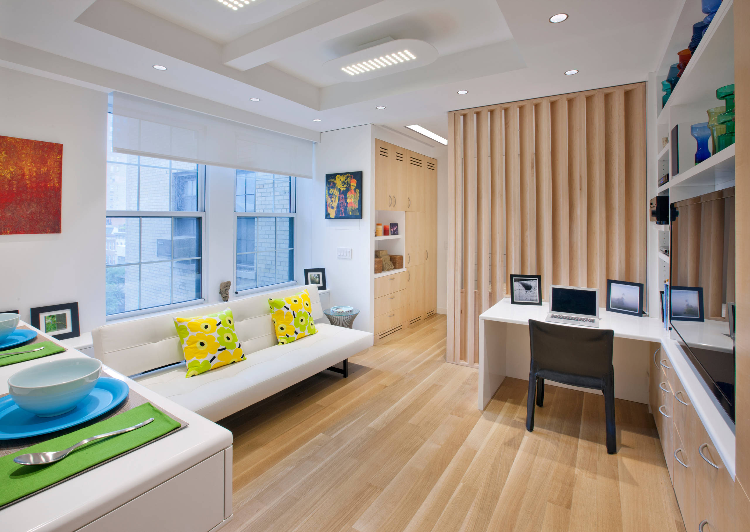 В закладки: Дизайн студии 30 кв.м — в тесноте, но не в обиде