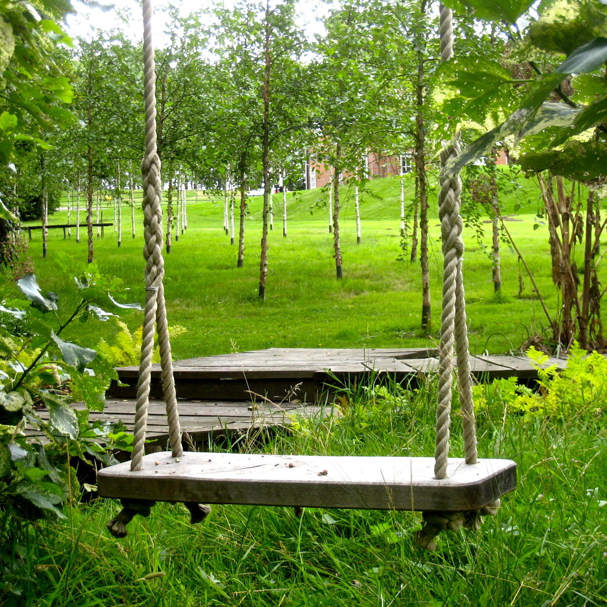 Фотоохота: 67 идей для дачных качелей