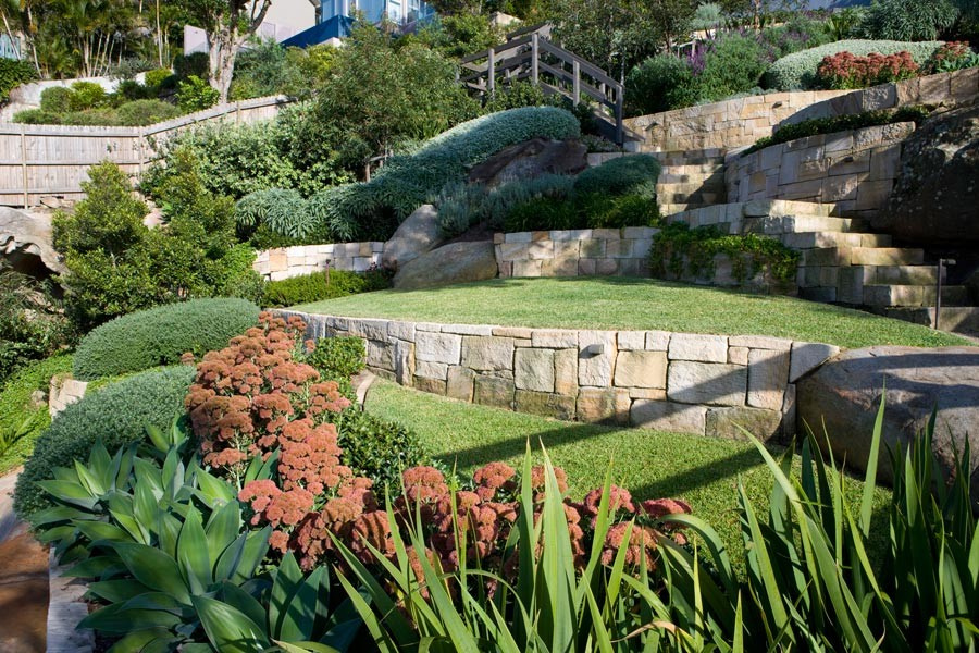 Как правильно: Организовать сад на участке со сложным рельефом