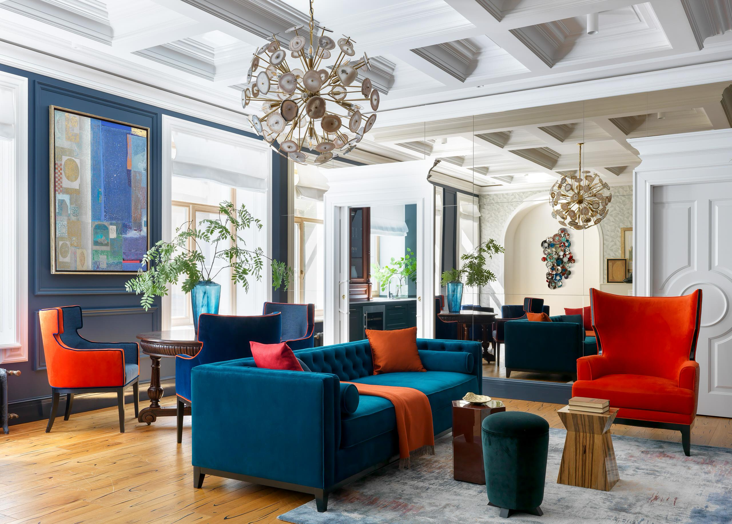 Houzz тур: Квартира на «барском этаже» в Санкт-Петербурге