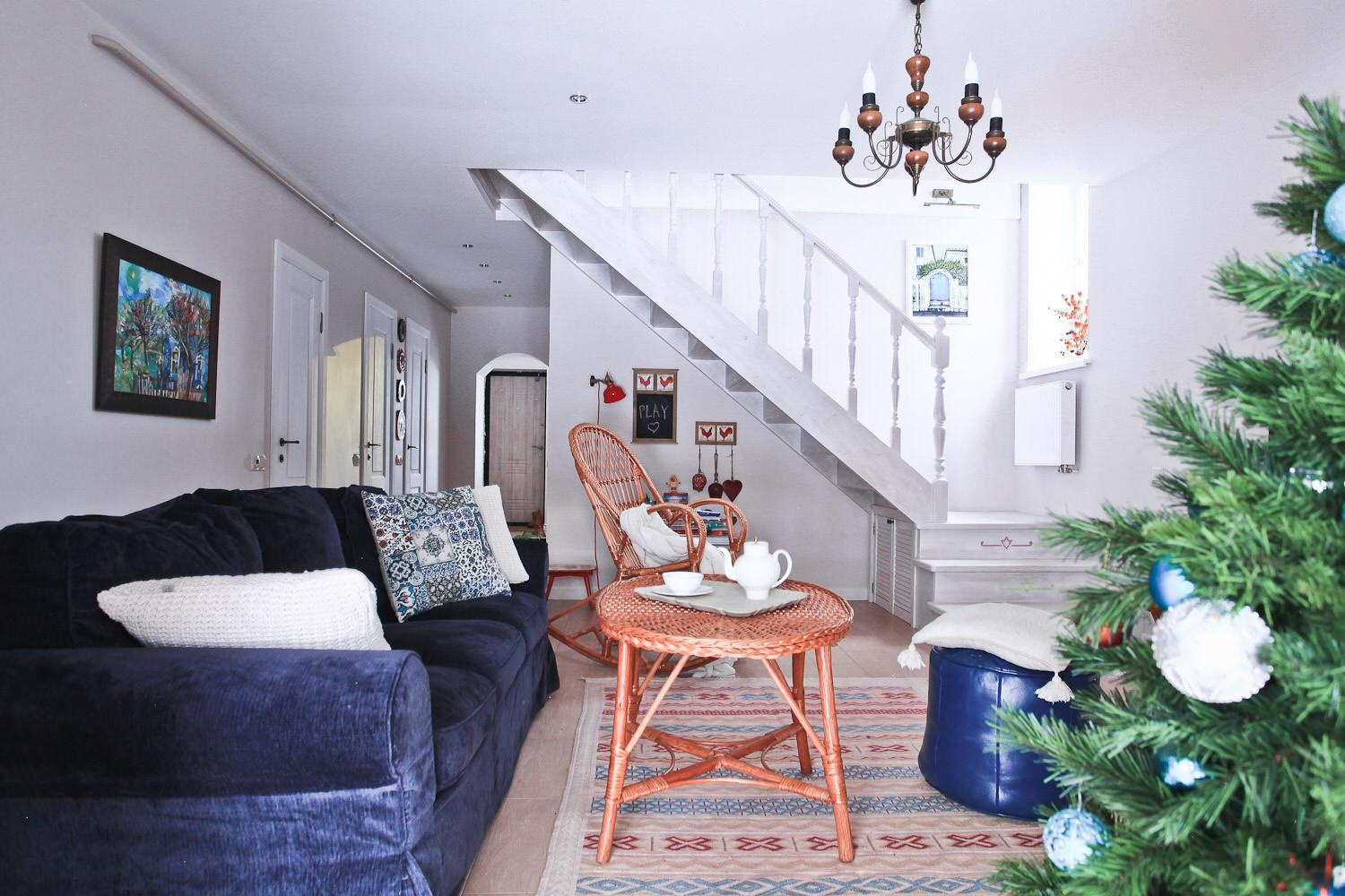 Houzz тур: Семейная дача с традициями в Тарусе