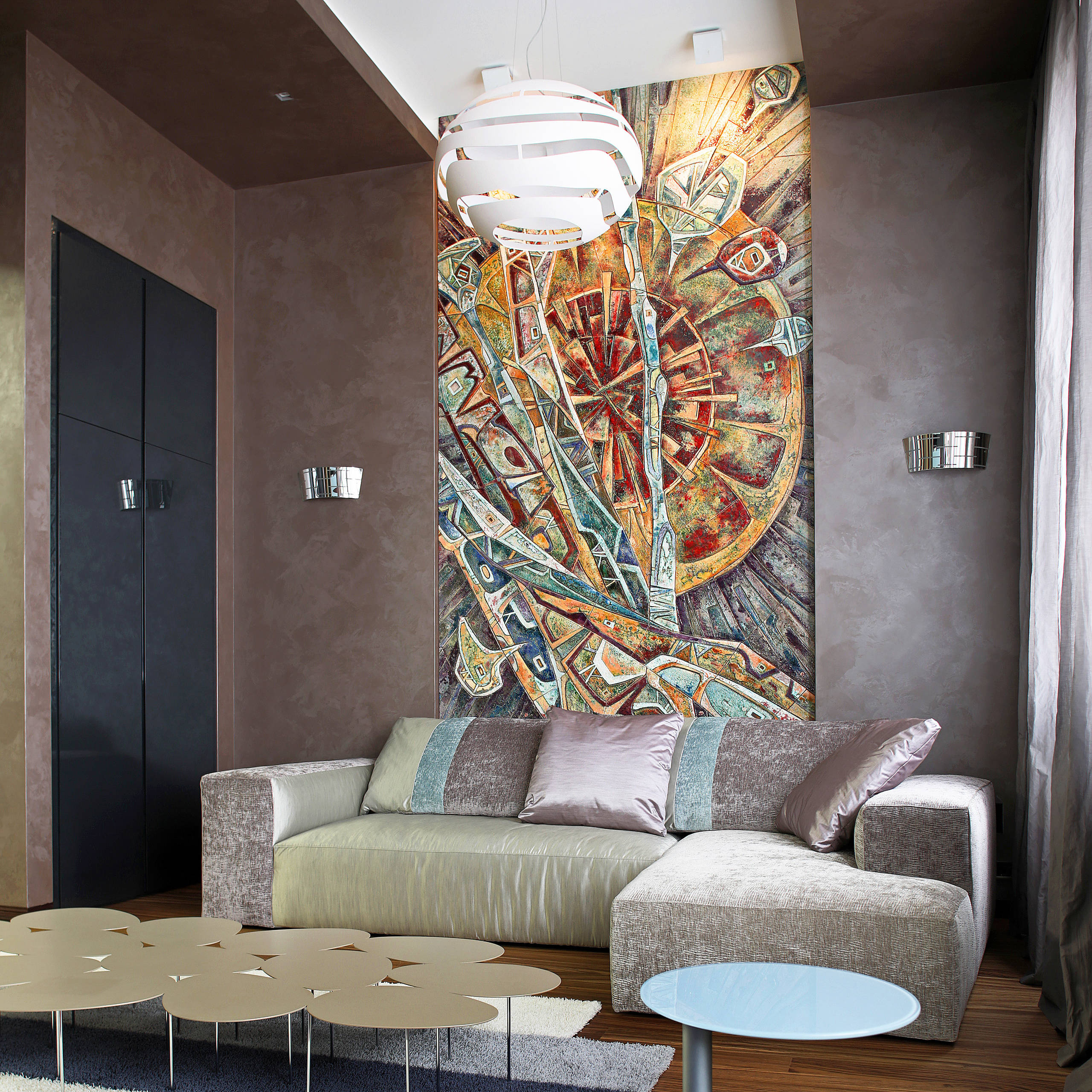 Необычный декор стен: 44 идеи на заметку