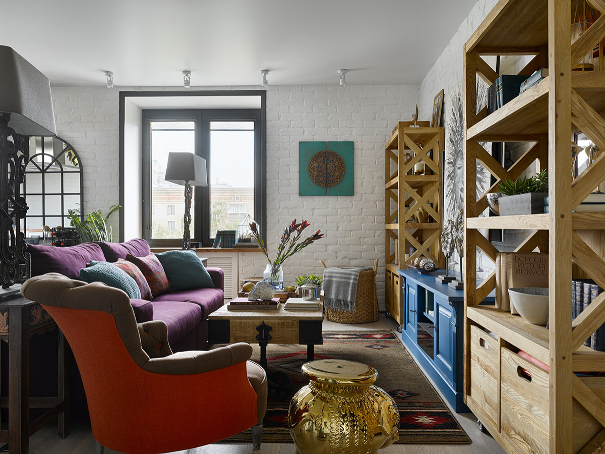 Houzz тур: Квартира для поклонницы истории искусств и фэнтези