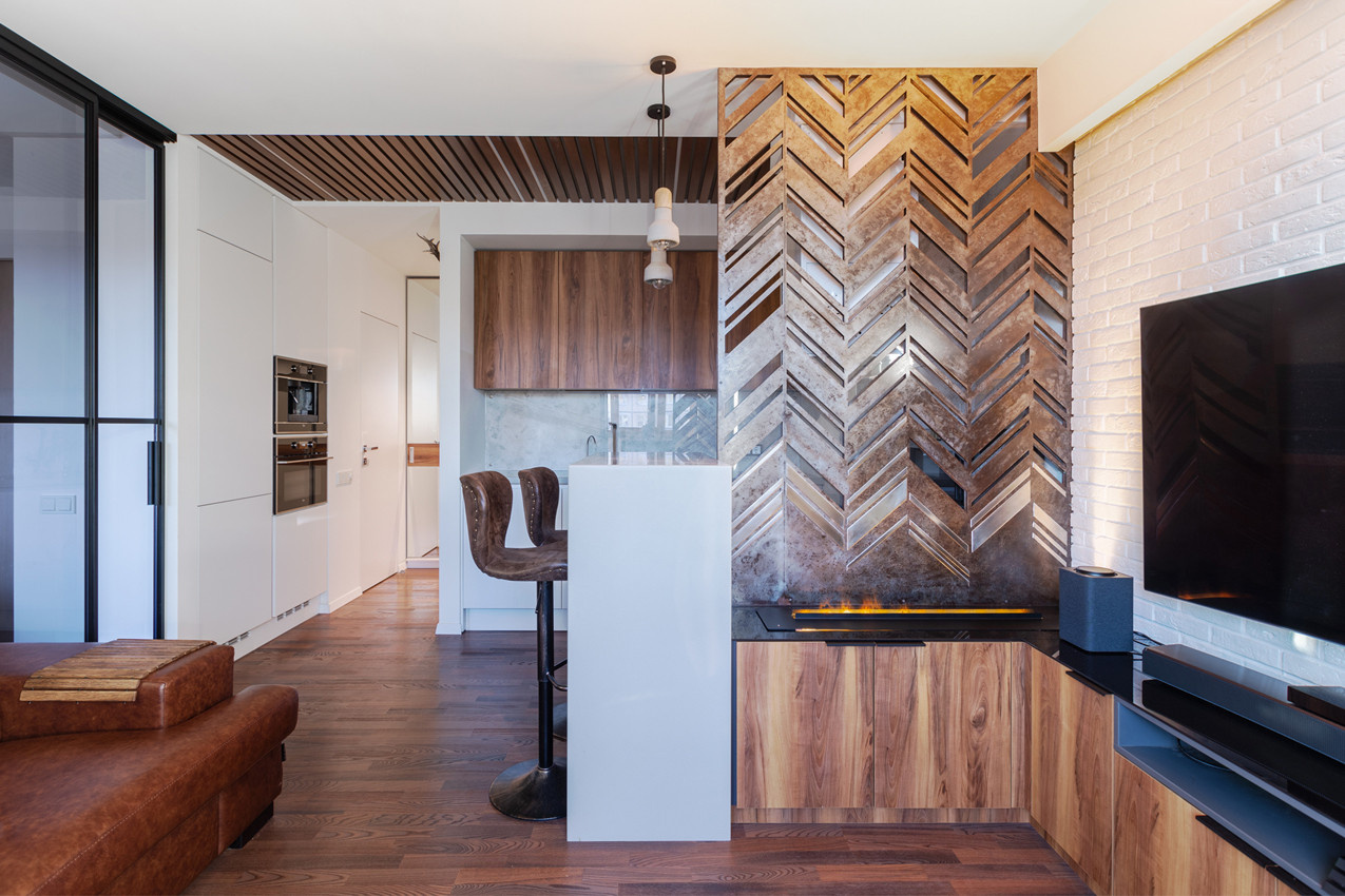 Есть решение: 9 вариантов дизайна кухни-гостиной 17 кв.м