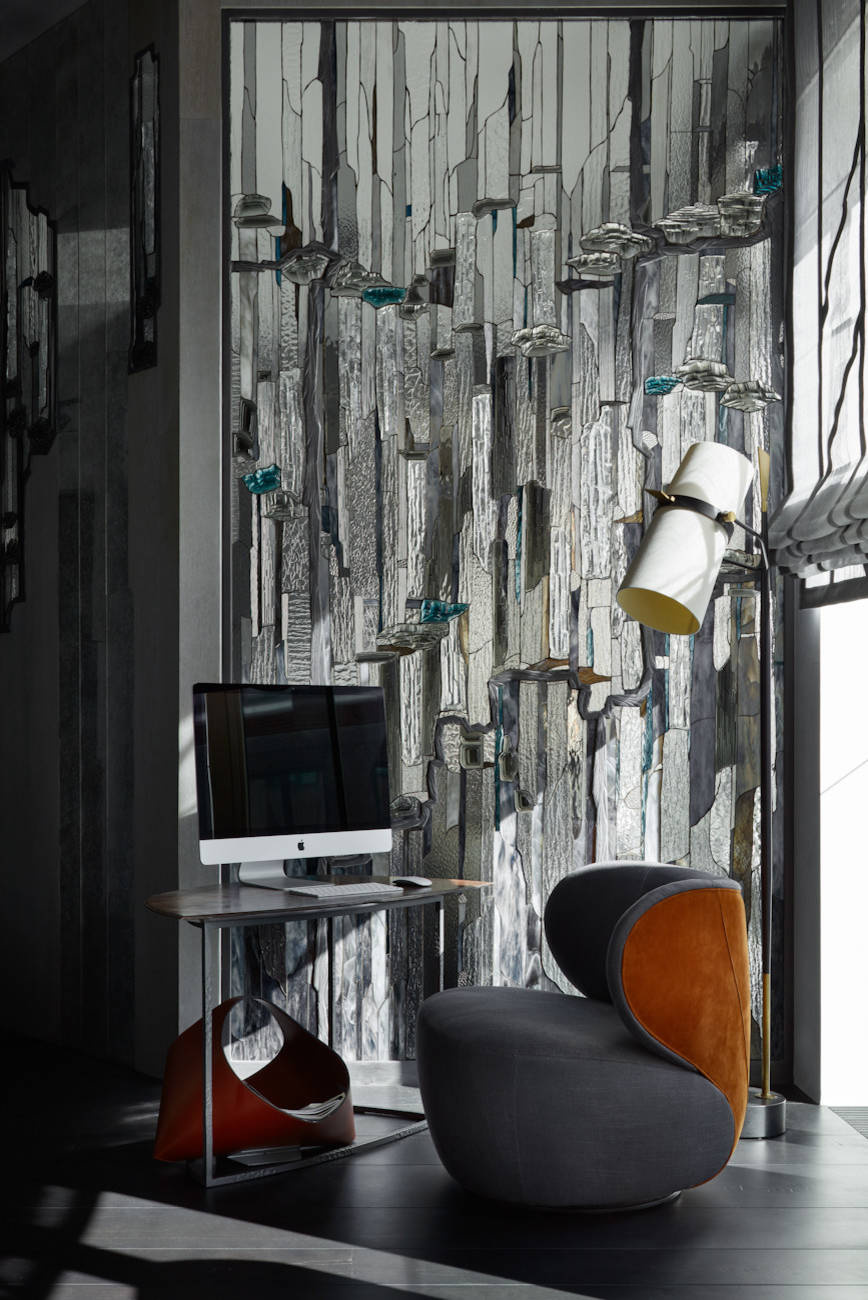 Houzz тур: Интерьер в серых тонах — для интеллектуала