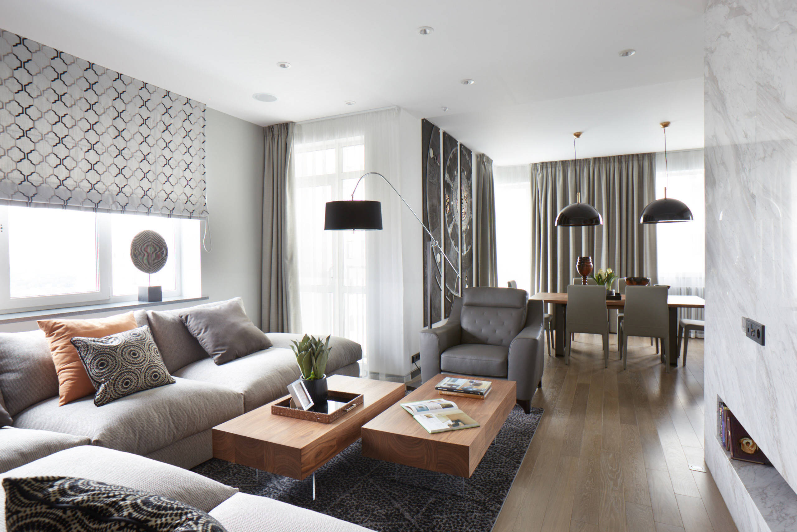 Houzz тур: Семейная квартира, где замирает ход времени