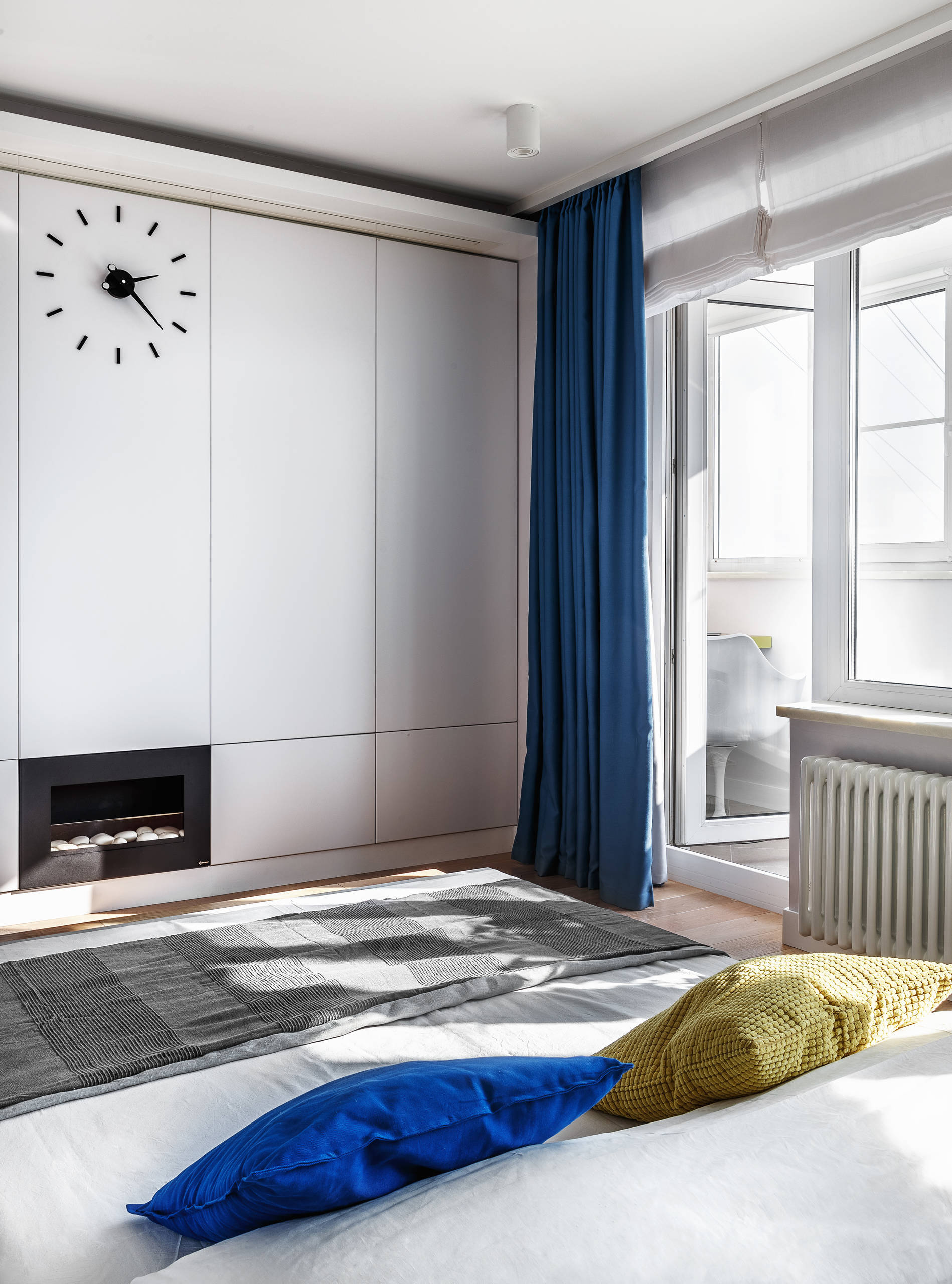 Houzz тур: «Однушка» 43 кв.м — с выдвижной кроватью