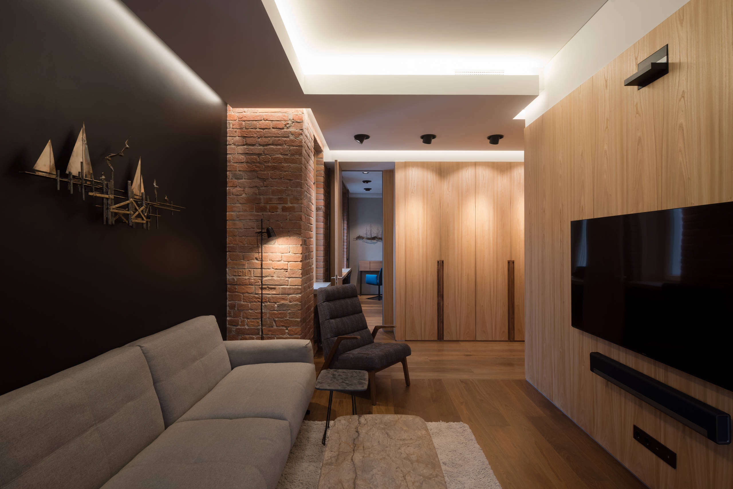 Houzz тур: Квартира молодого папы на Арбате