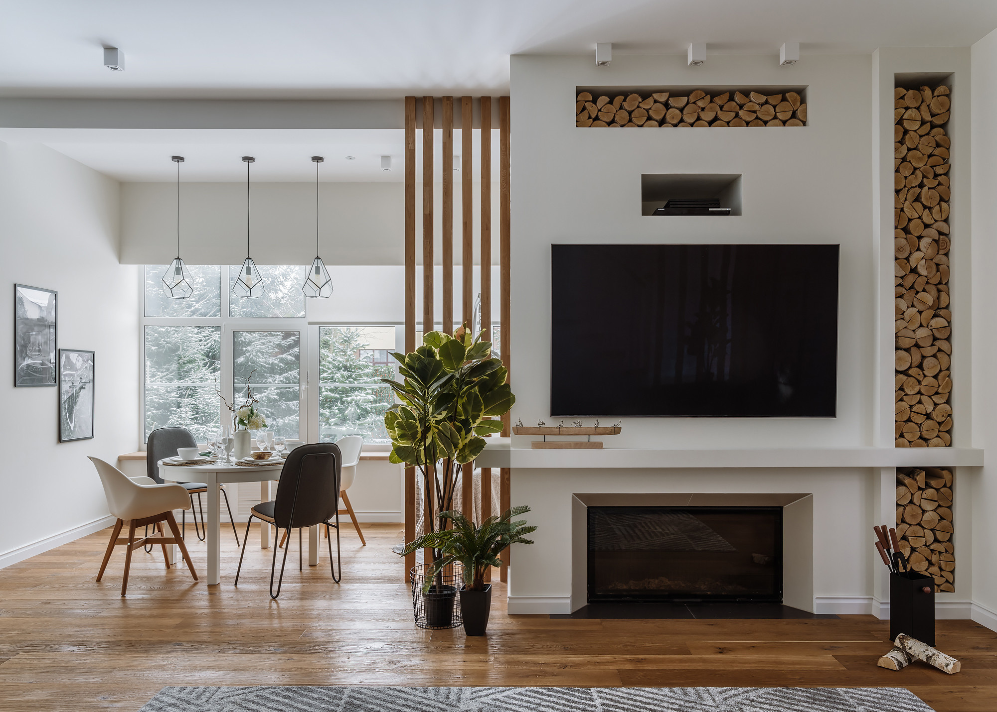 Houzz тур: Загородный дом в окружении сосен