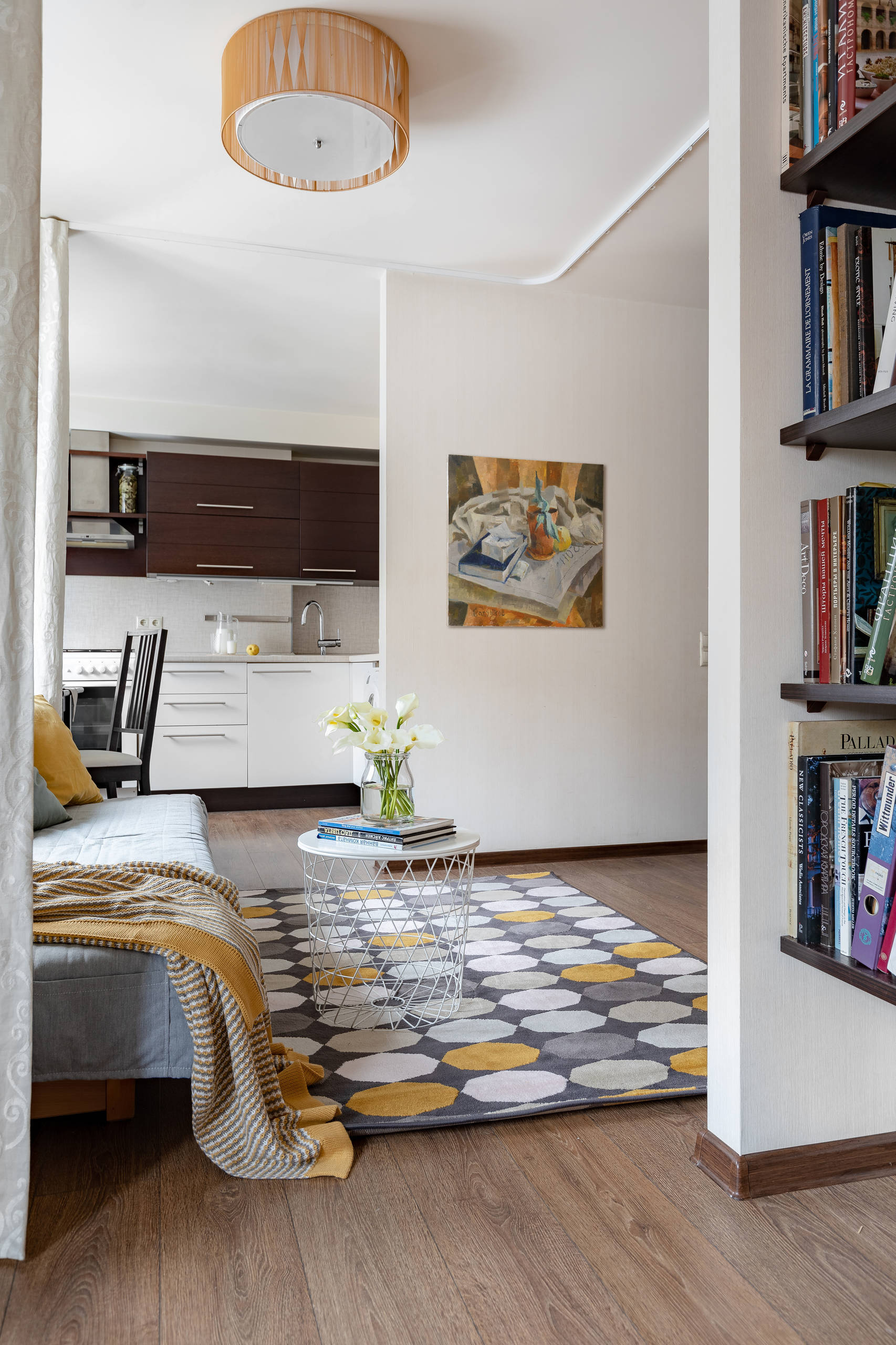 В гостях: Из «двушки» — «трешка» 43 кв.м для сестры дизайнера