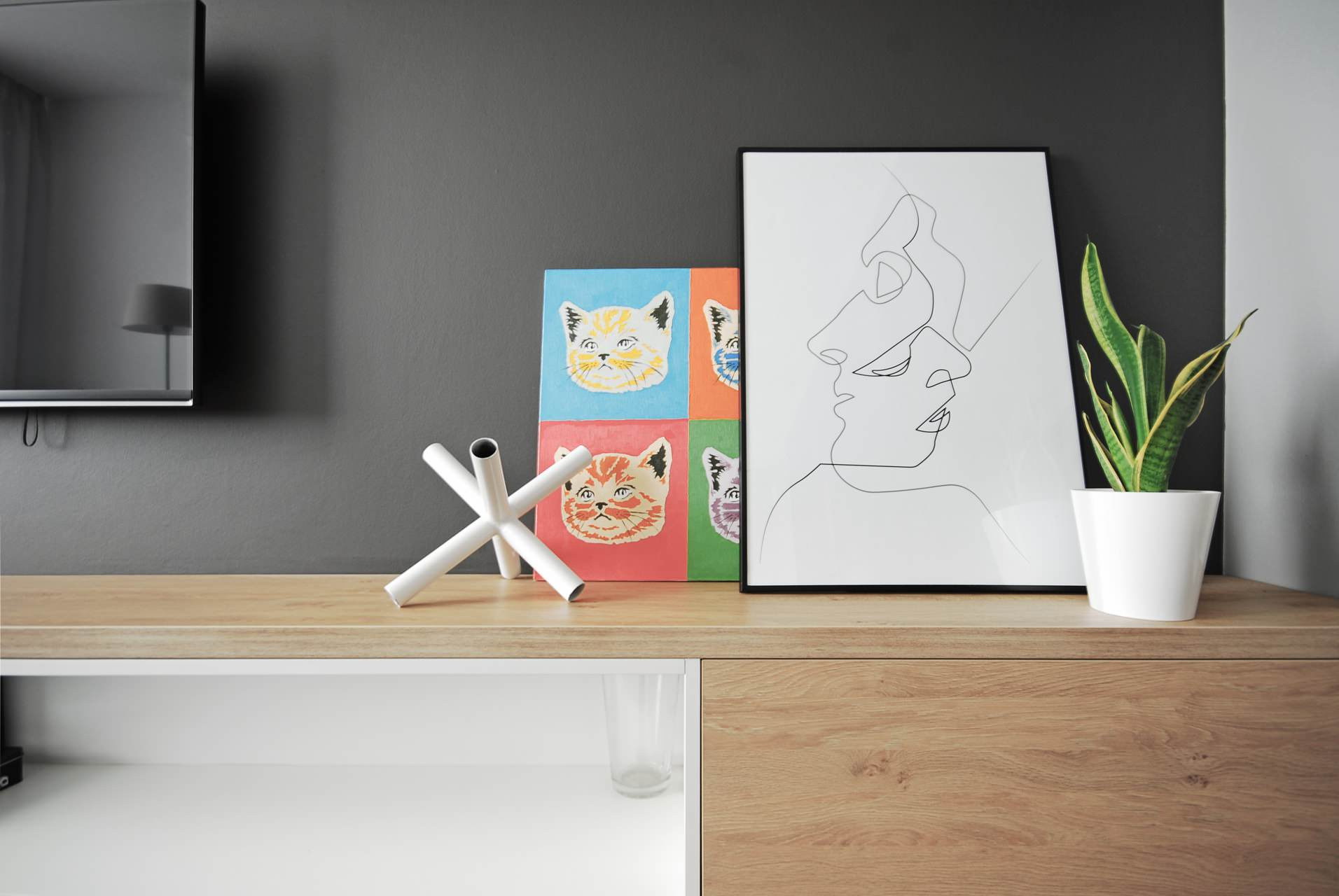 Houzz Украина: Простота и естественность в квартире для молодой пары