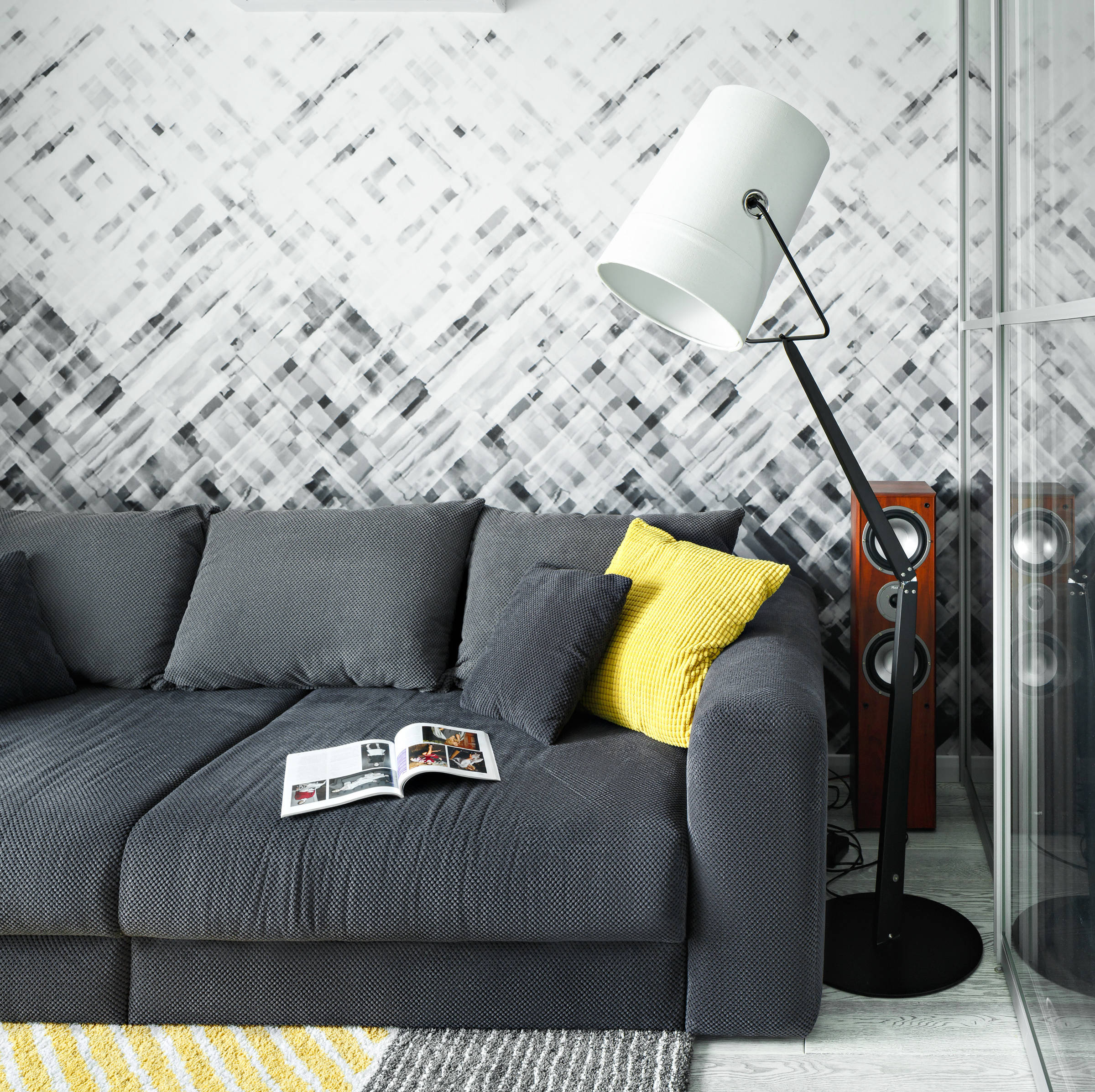 Houzz тур: «Однушка» в Серпухове с выделенной спальней