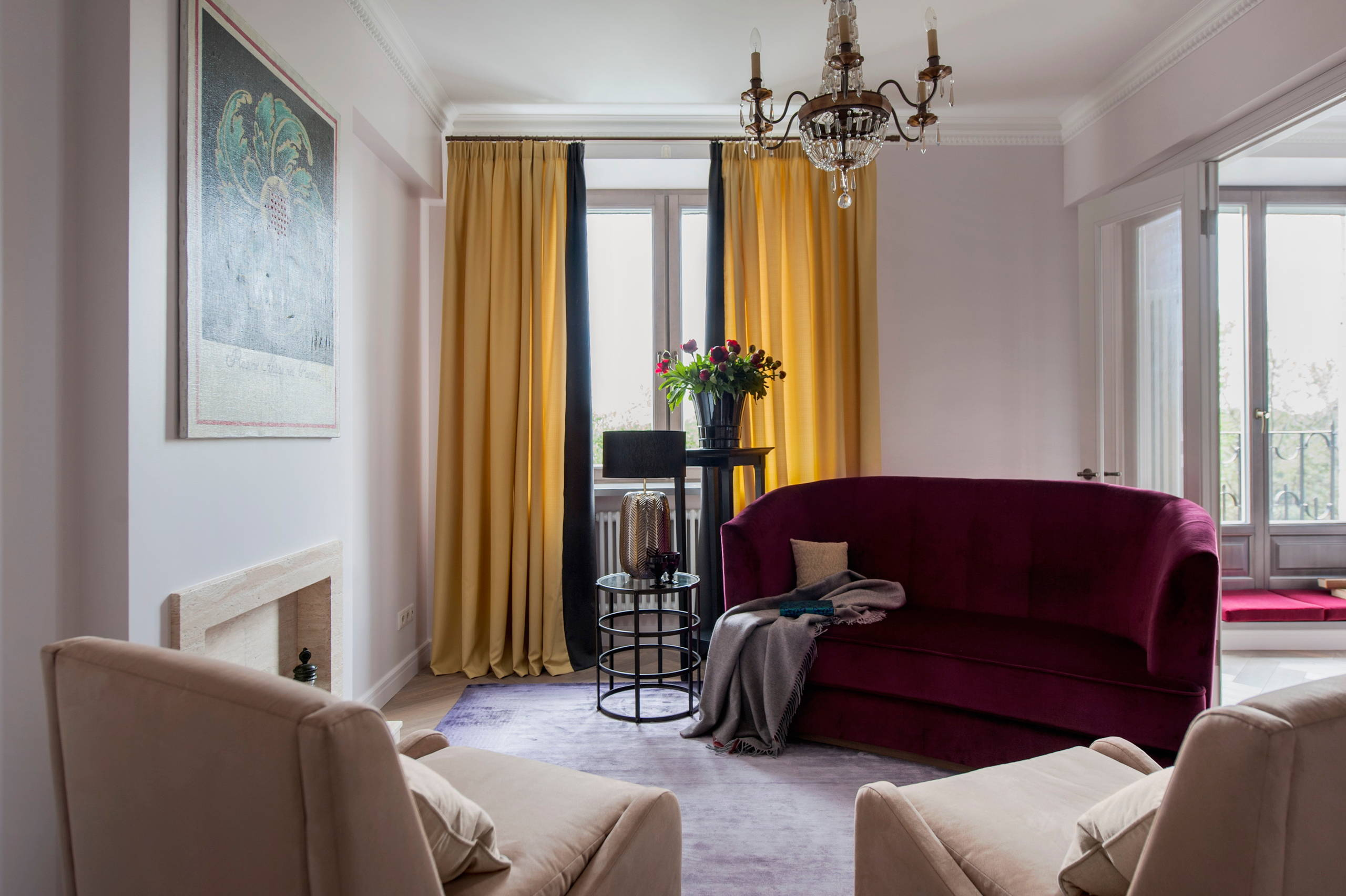 Houzz тур: Романтика деталей и фактур в доме Жолтовского