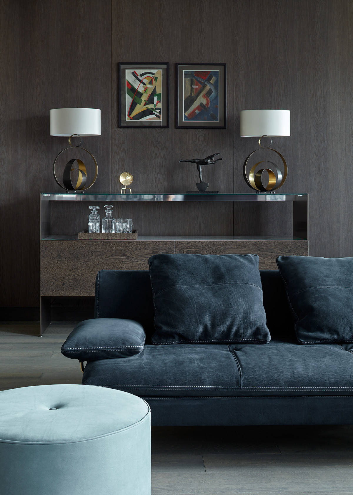 Houzz тур: Квартира с агатами на стенах