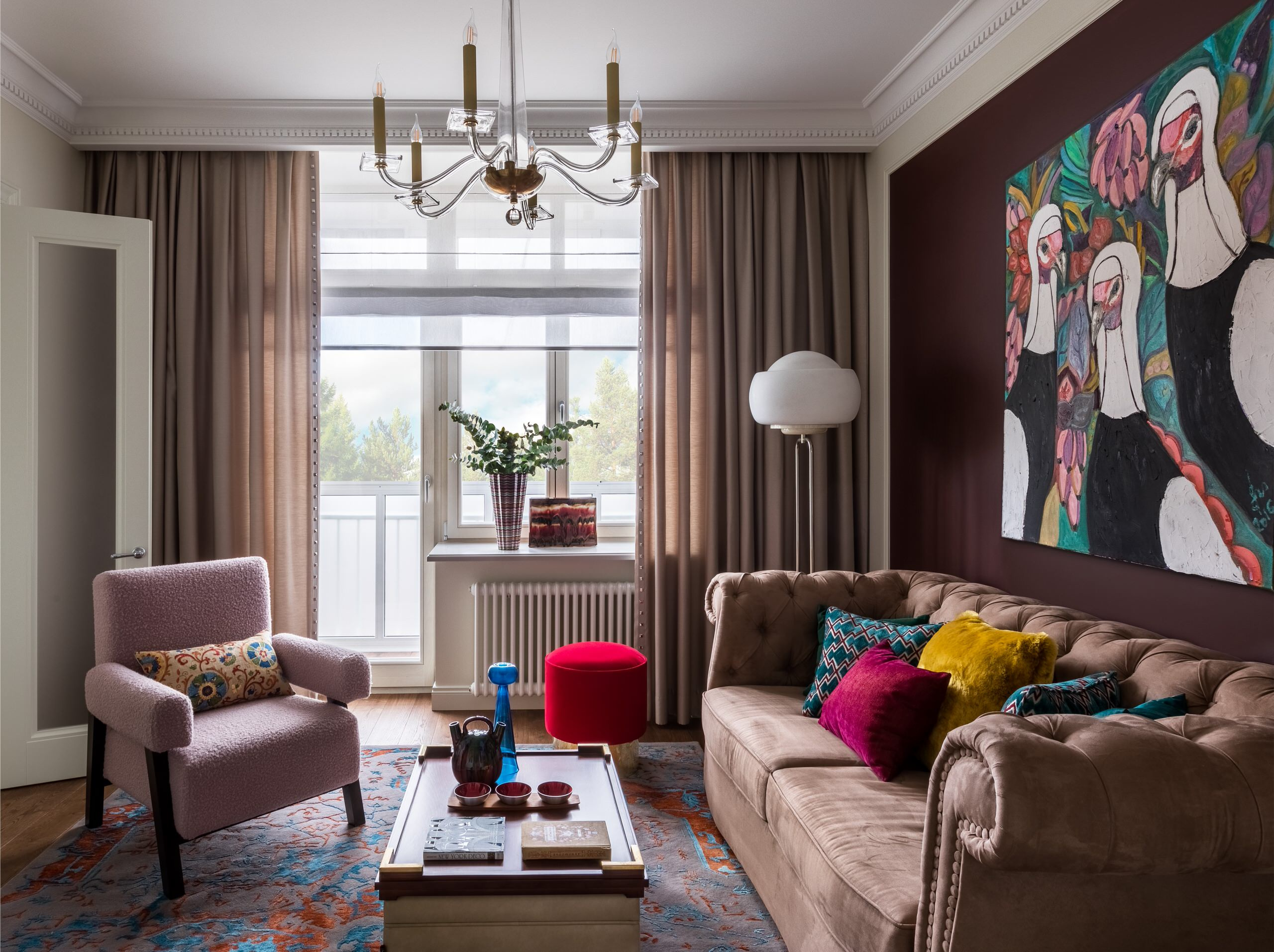 Houzz тур: Сталинка с коллекцией скандинавского стекла