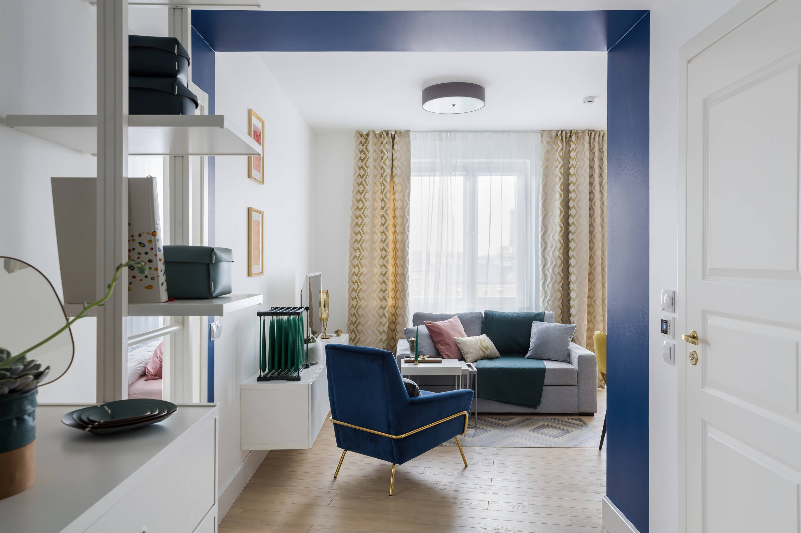 Houzz тур: Квартира, вдохновленная Балтийским морем