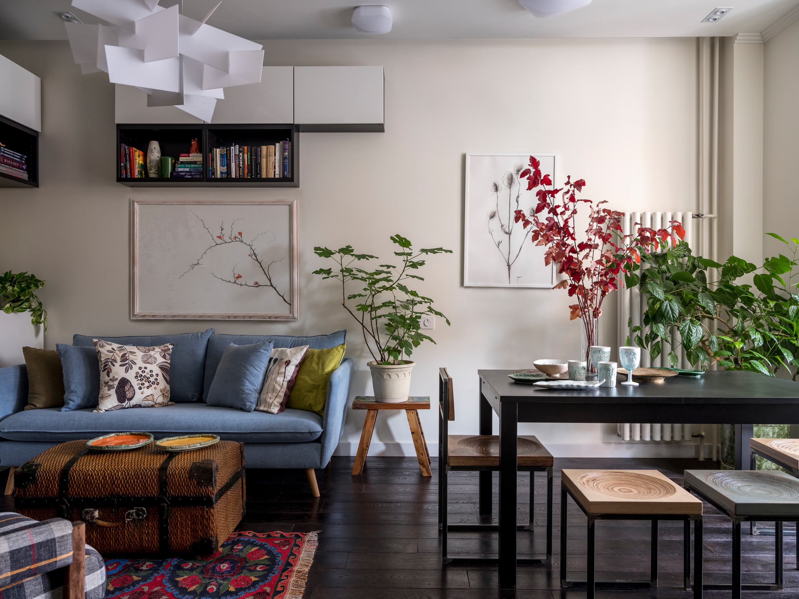 Есть решение: 9 проектов кухни-гостиной 20 кв.м