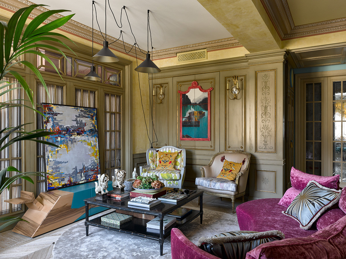 Houzz тур: Интерьер с ярким характером — без перепланировки